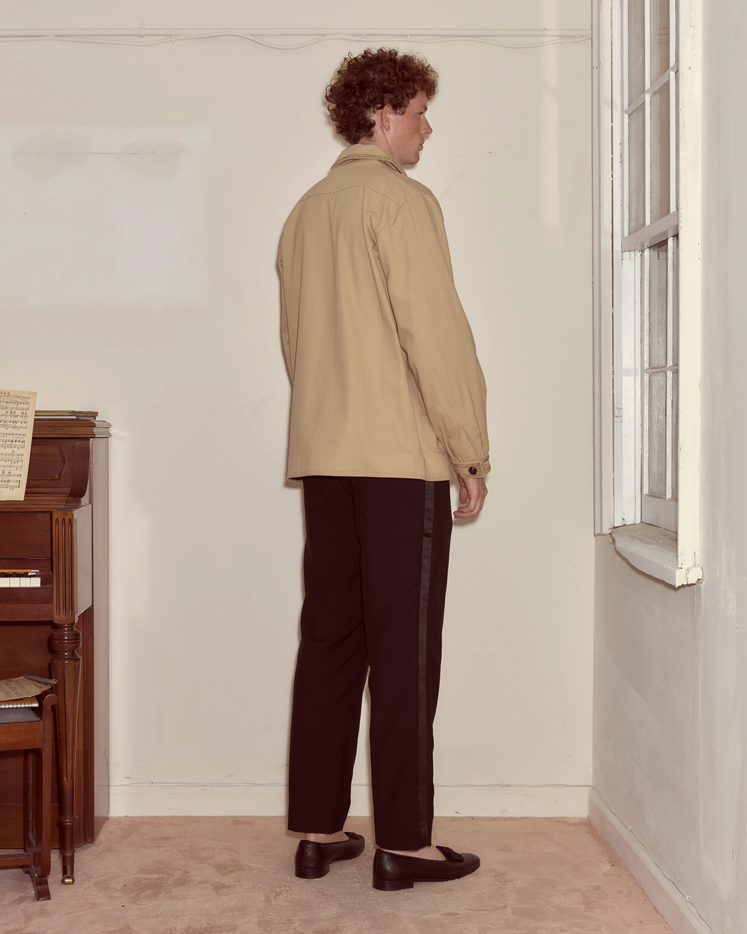 Khaki Bullion Jacket - Image 3