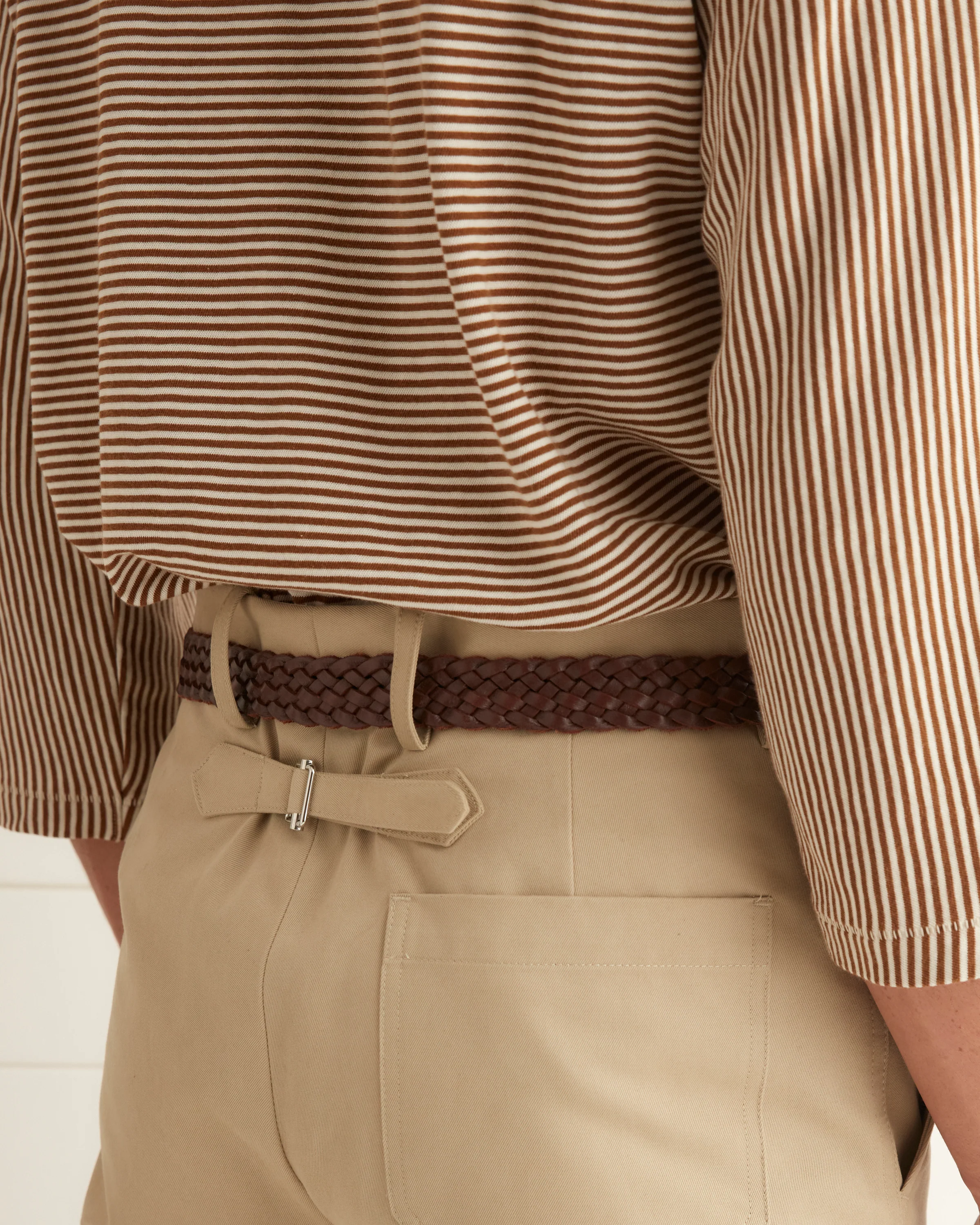 Khaki Standard Trousers - Image 4