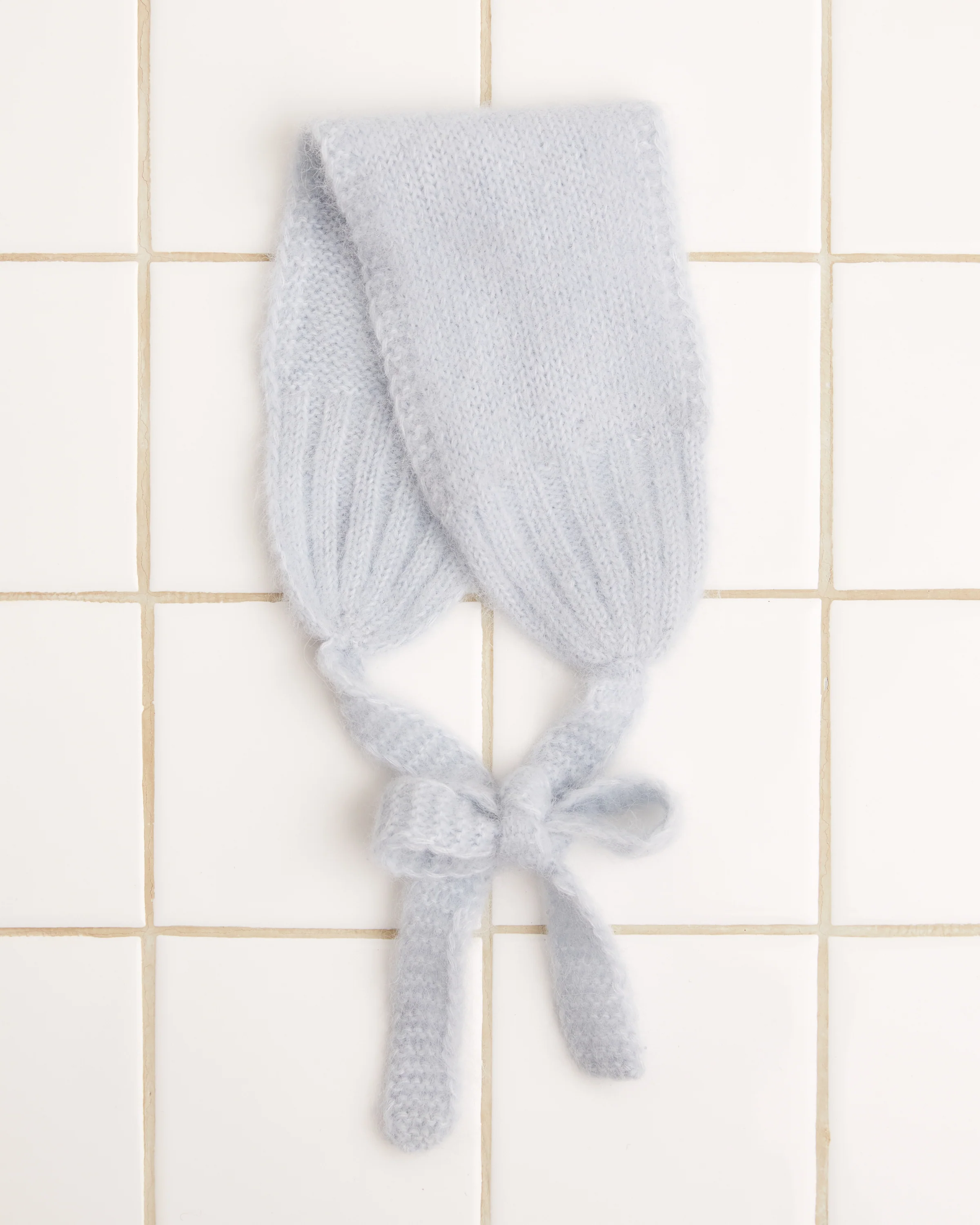 Knitted Headband - Light Blue