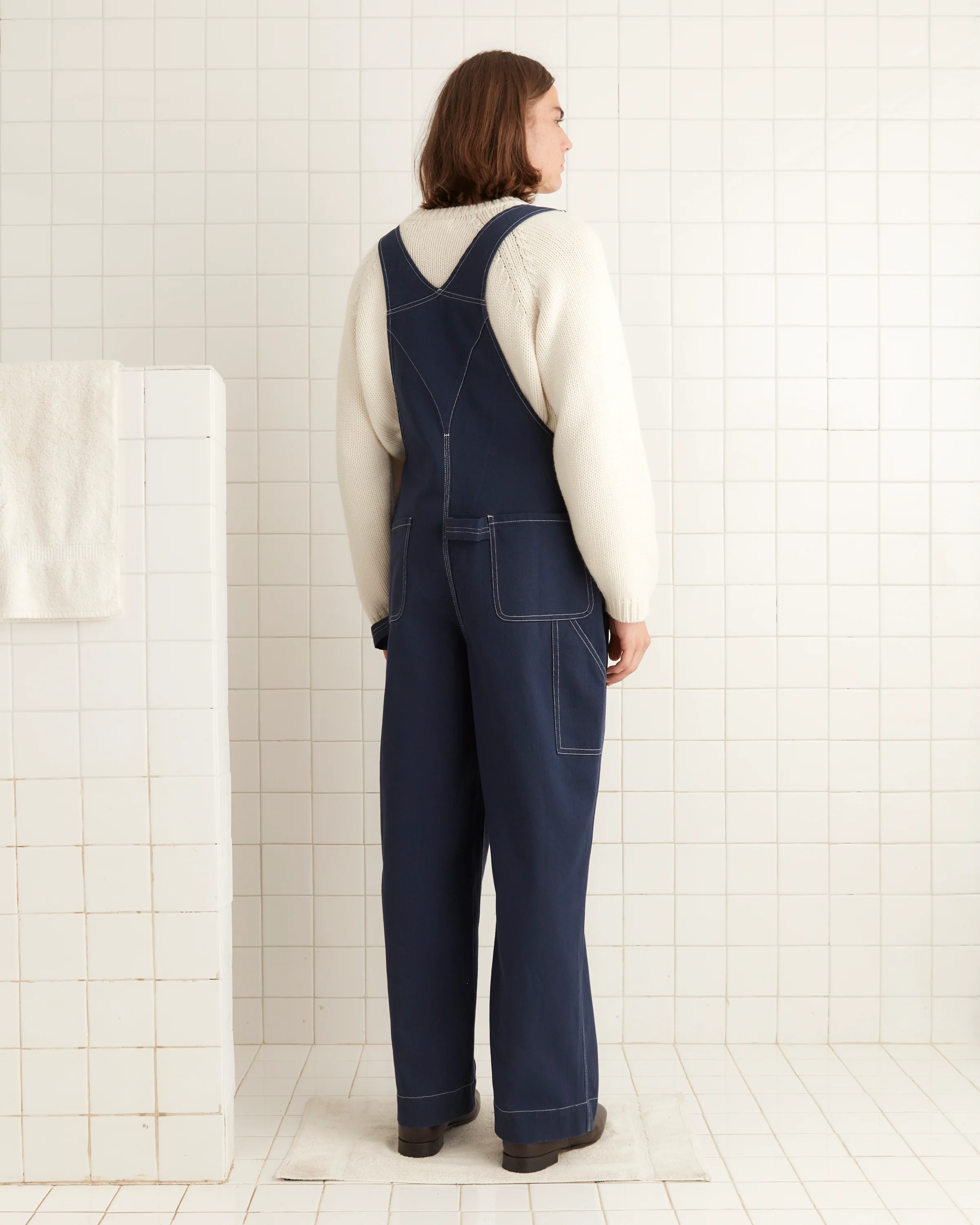 Knolly Brook Overalls - Dark Navy - Image 3