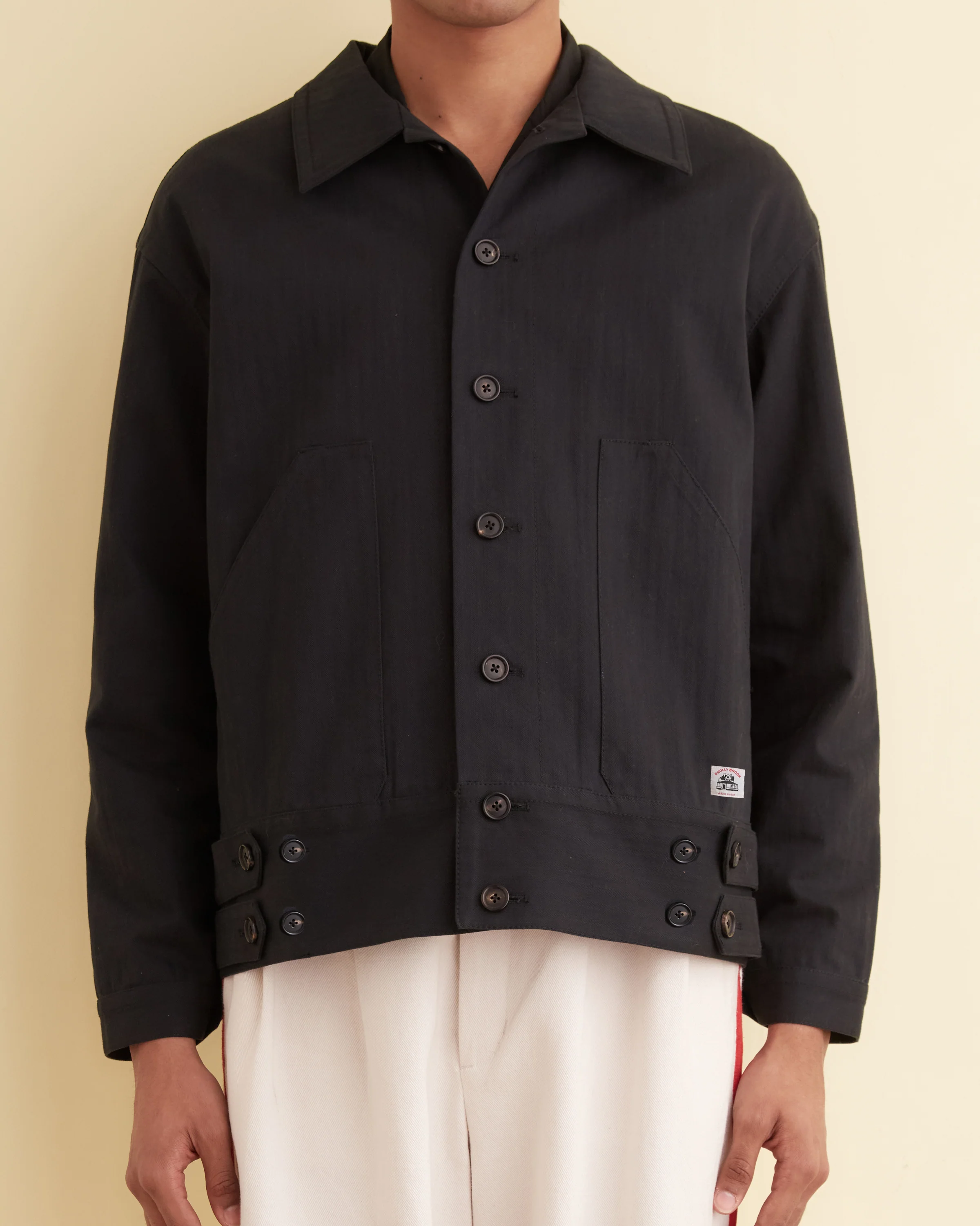 Knolly Brook Side Tab Jacket - Black - Image 2