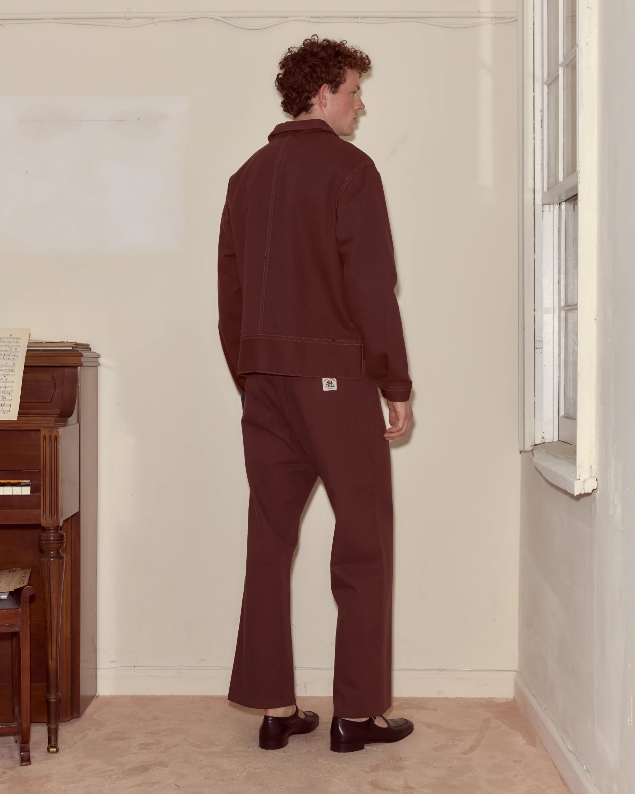 Knolly Brook Side Tab Jacket - Brown - Image 2