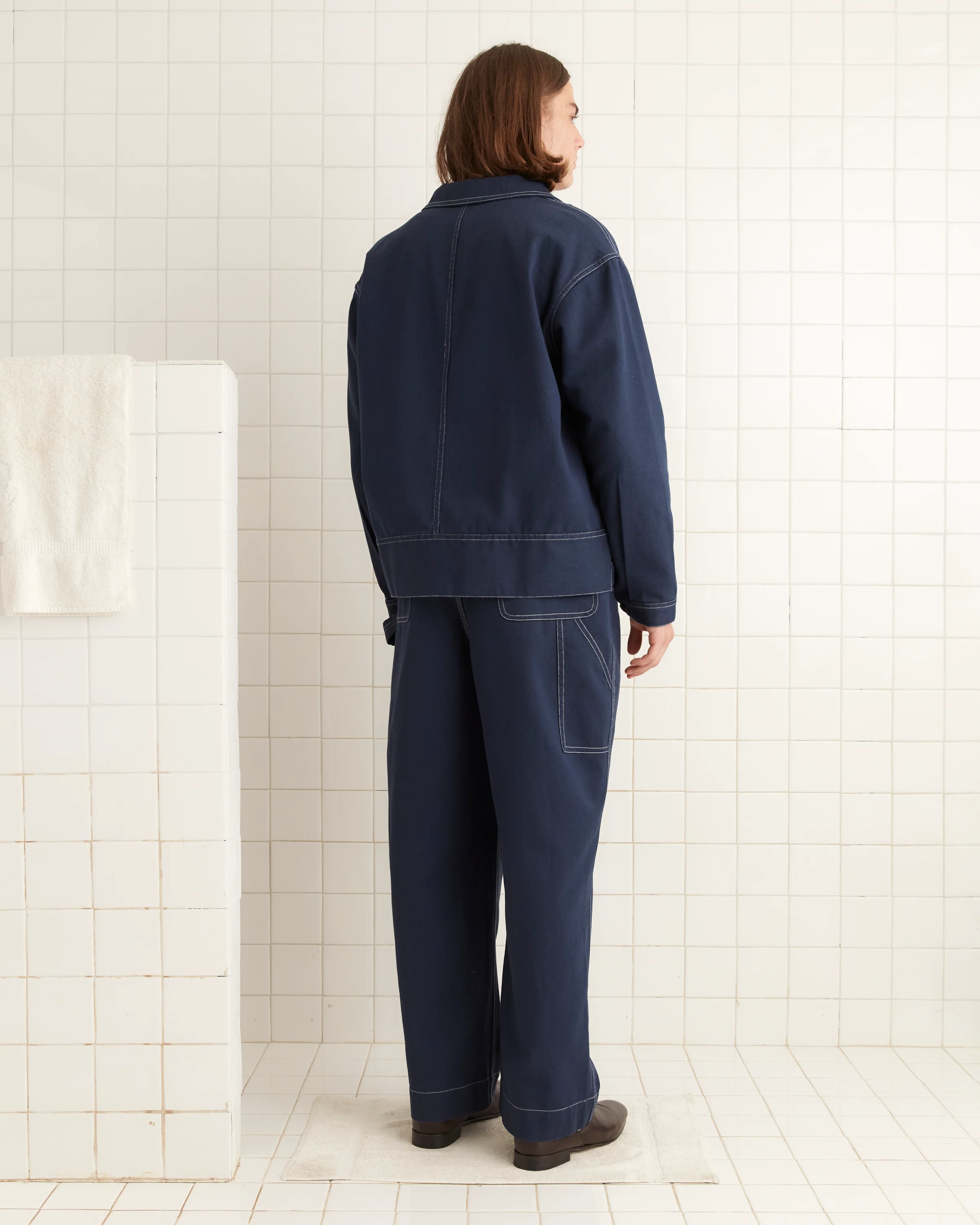 Knolly Brook Side Tab Jacket - Dark Navy - Image 3