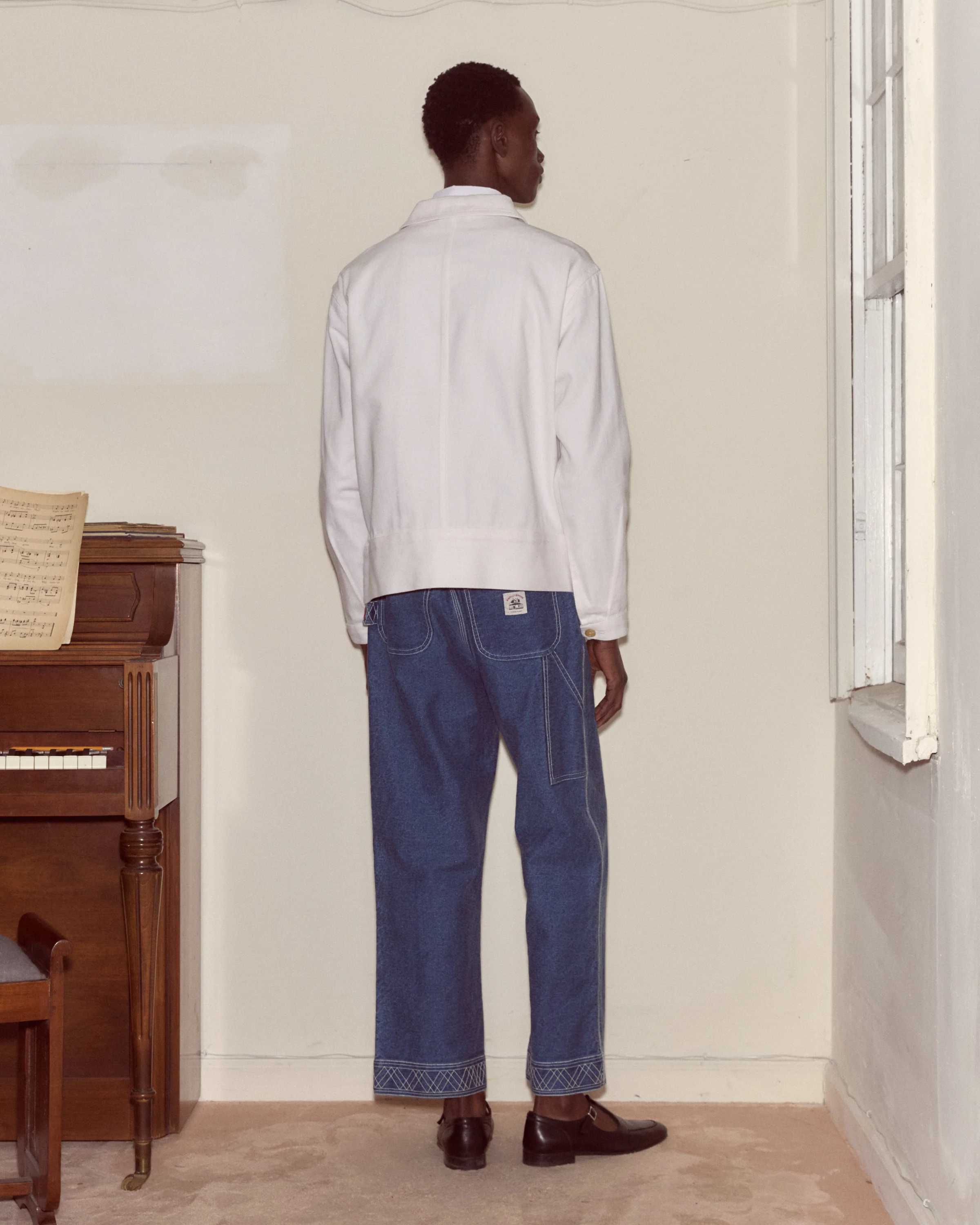 Knolly Brook Side Tab Jacket - White - Image 3