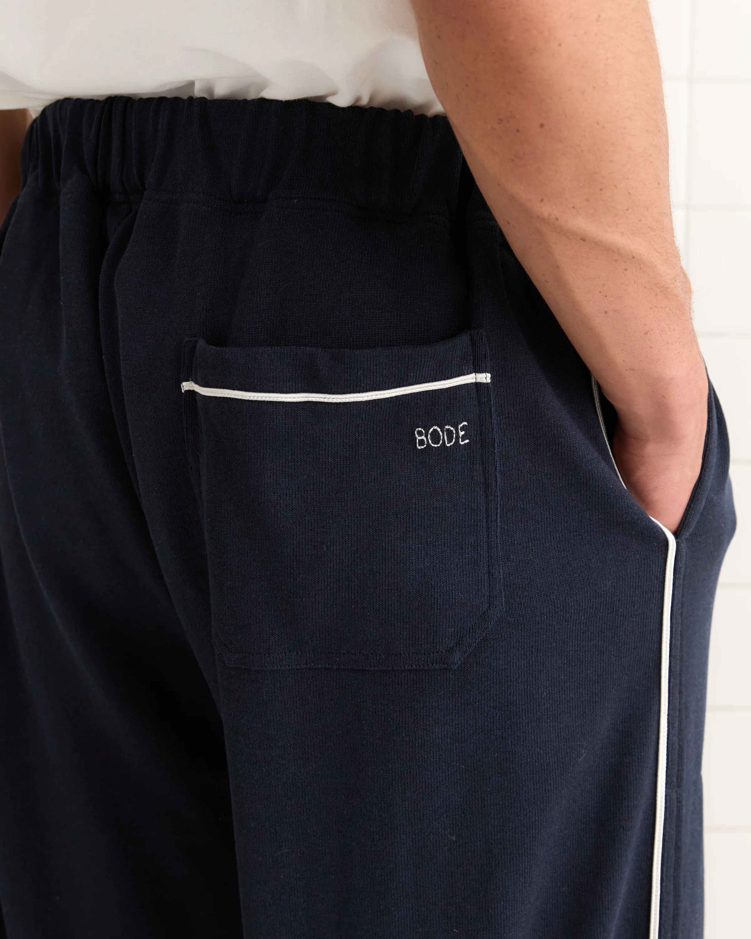 Lace-Front Sweatpants - Image 4