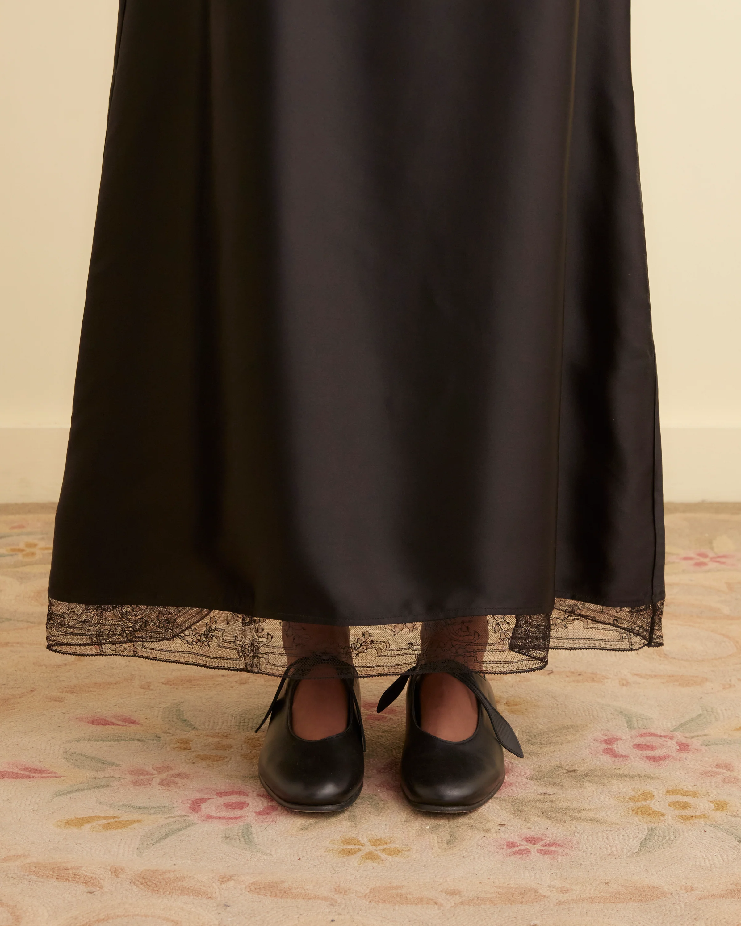 Lace Hem Column Gown - Image 2