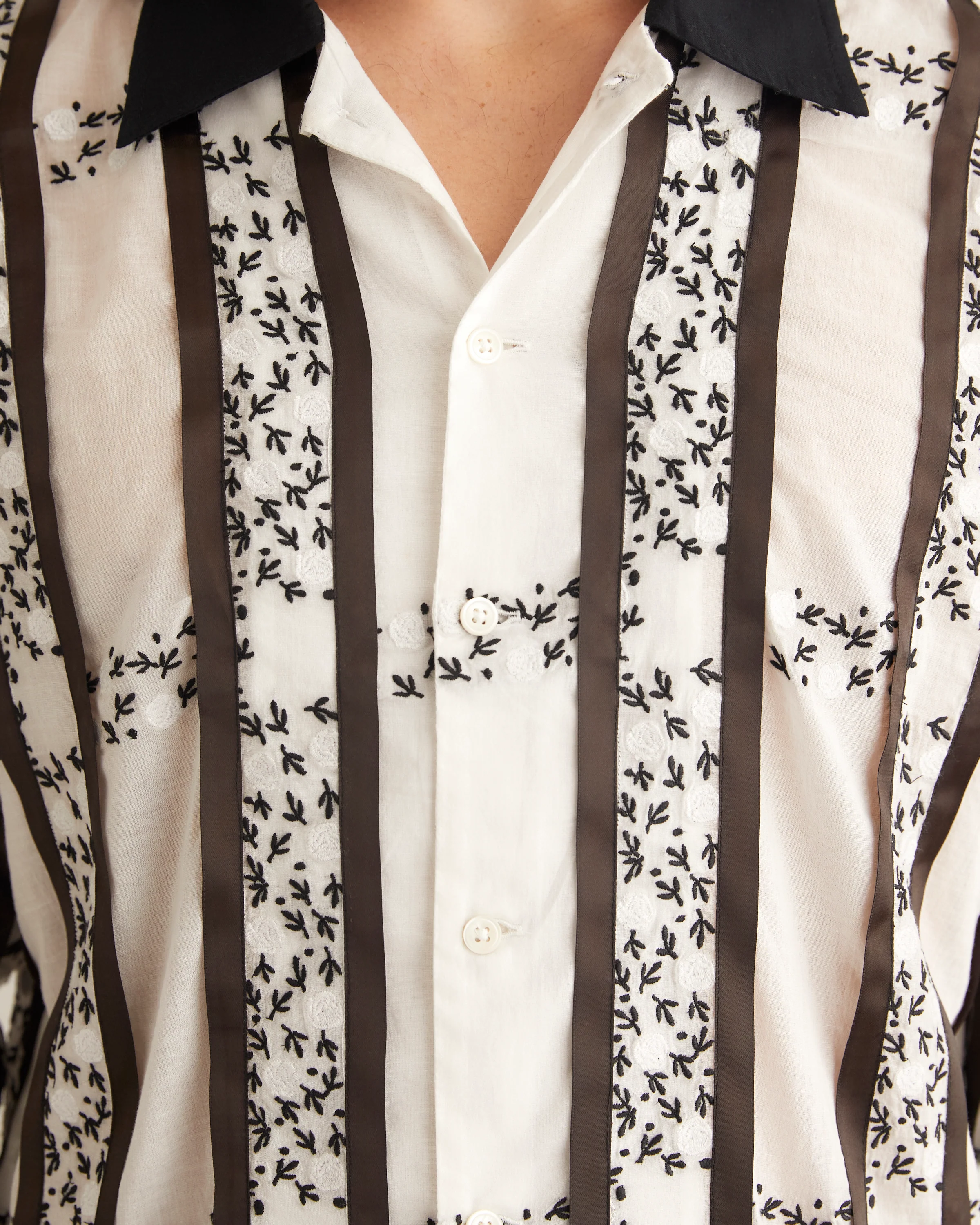 Lattice Sprig Long Sleeve Shirt - Image 2