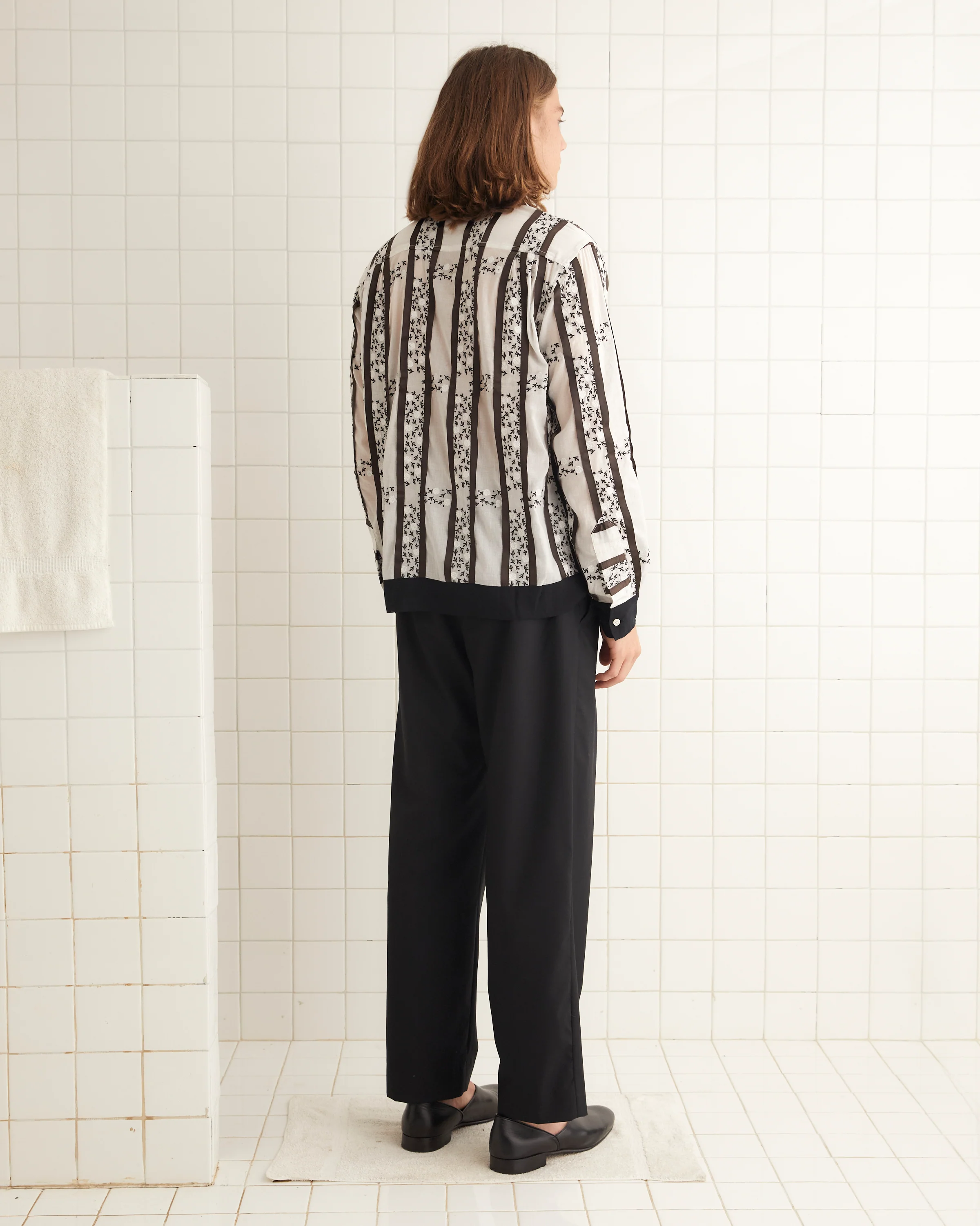 Lattice Sprig Long Sleeve Shirt - Image 3