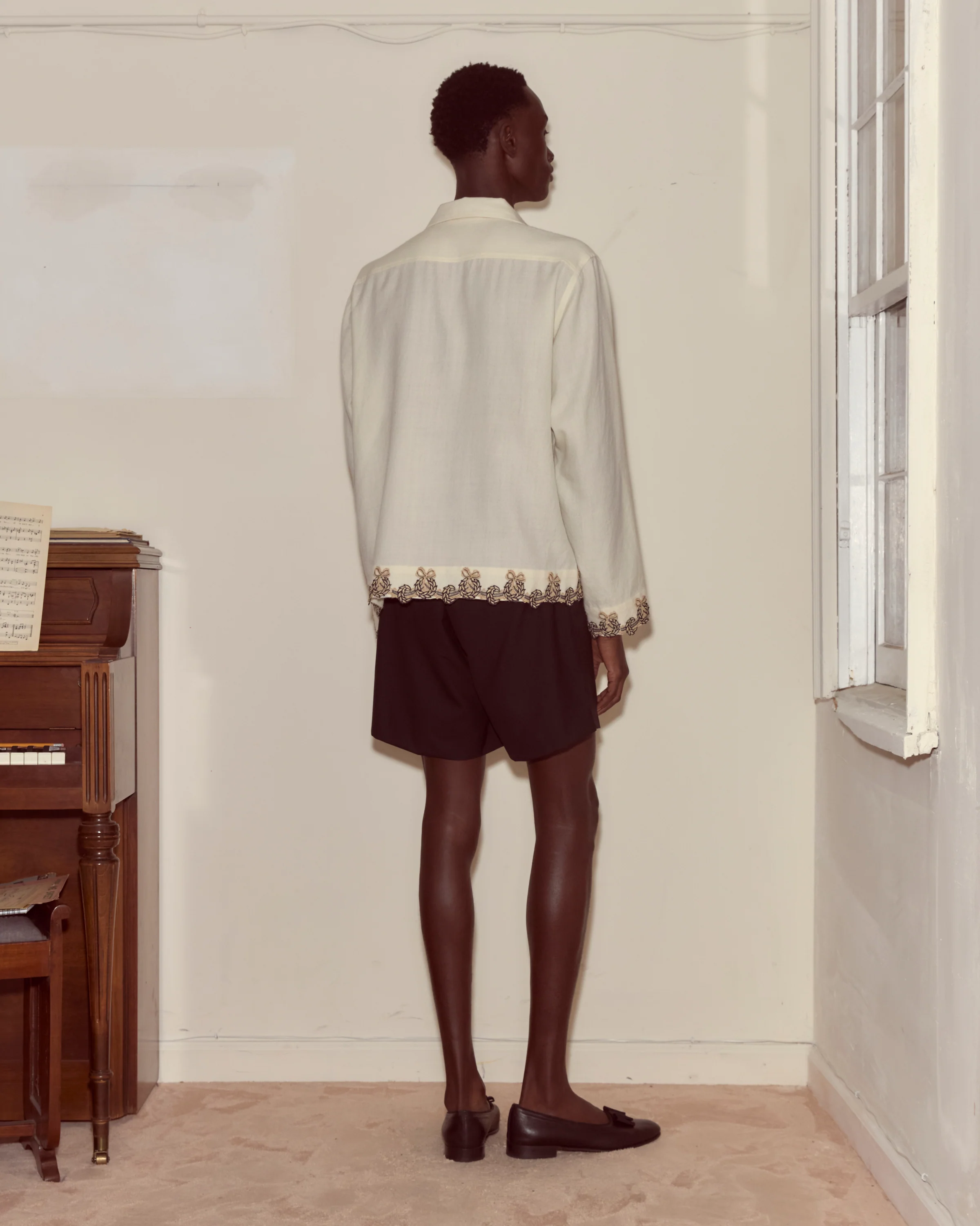 Laurelist Overshirt - Cream - Image 4