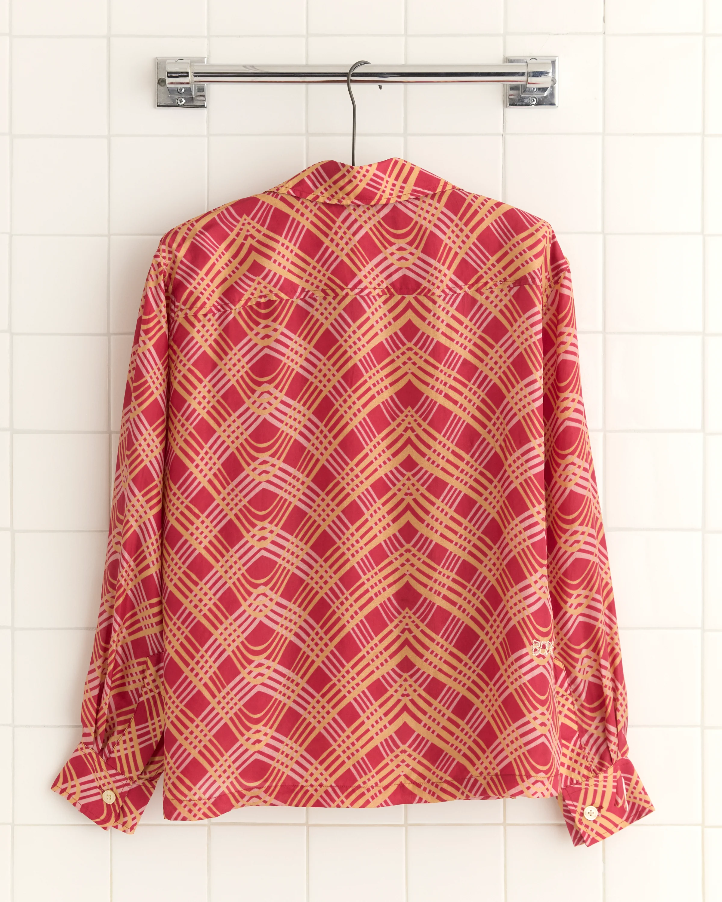 Lehariya Plaid Long Sleeve Shirt - Image 3