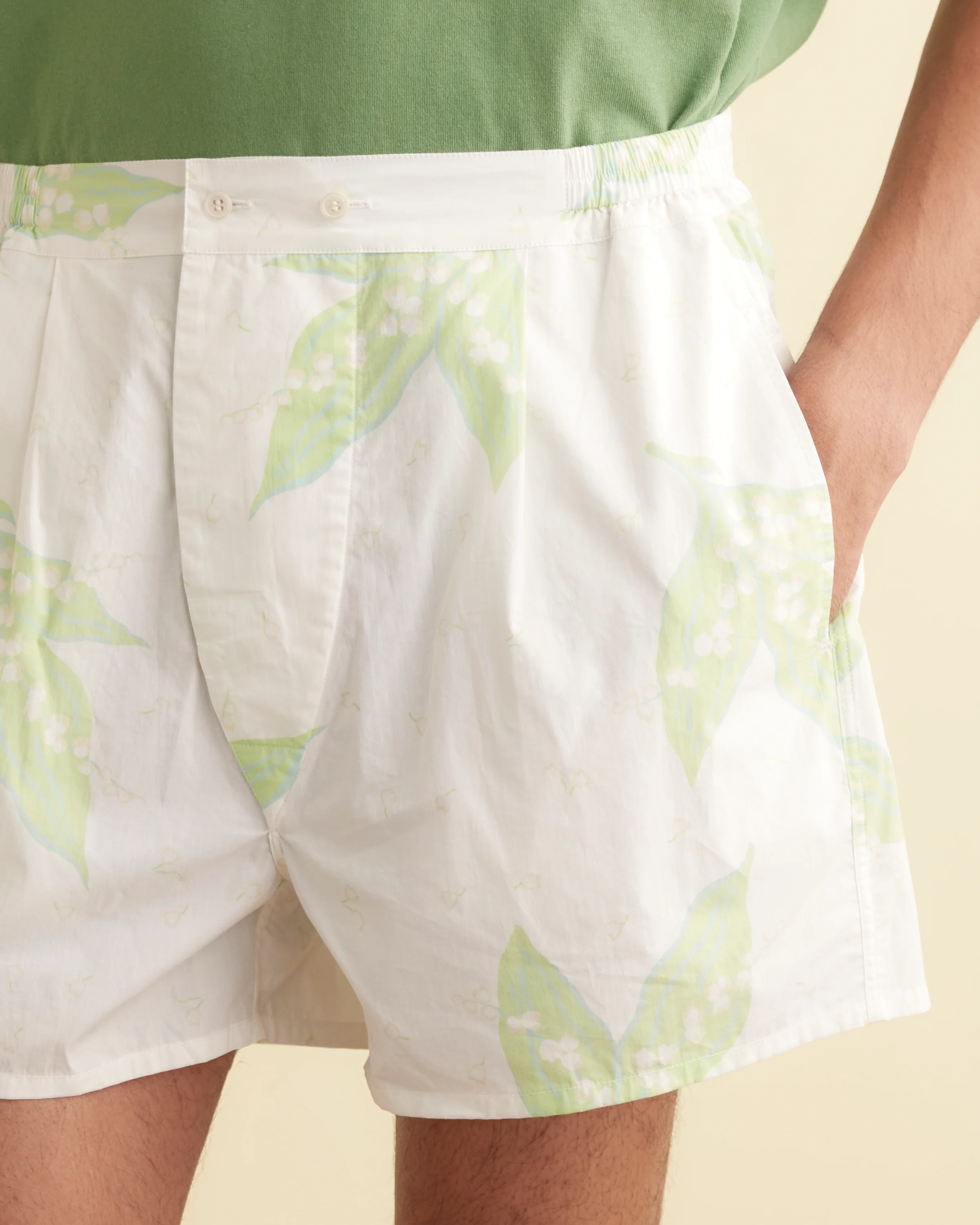 Lily of the Valley Boxer Shorts