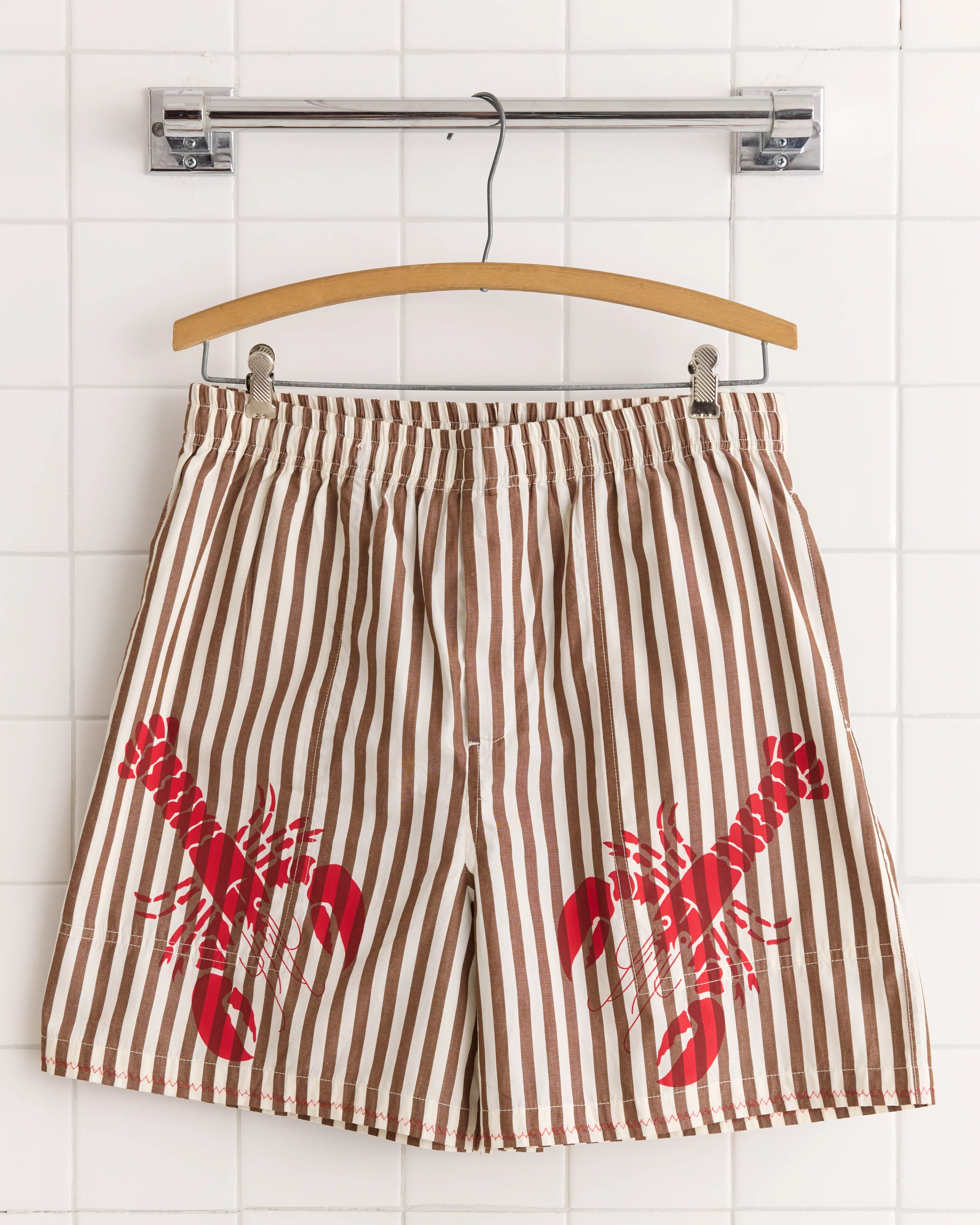 Lobster Stripe Shorts