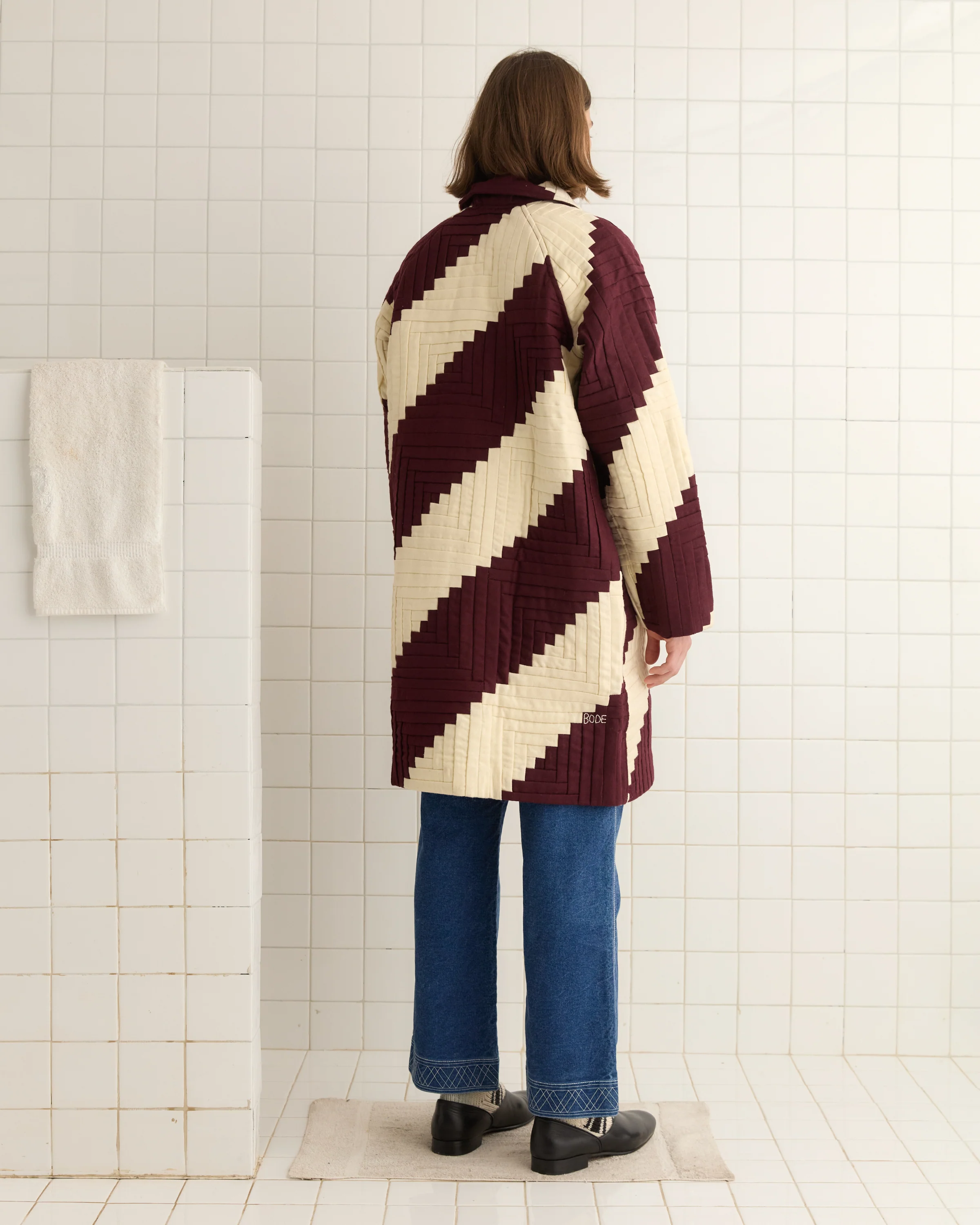 Log Cabin Suiting Coat - Image 3