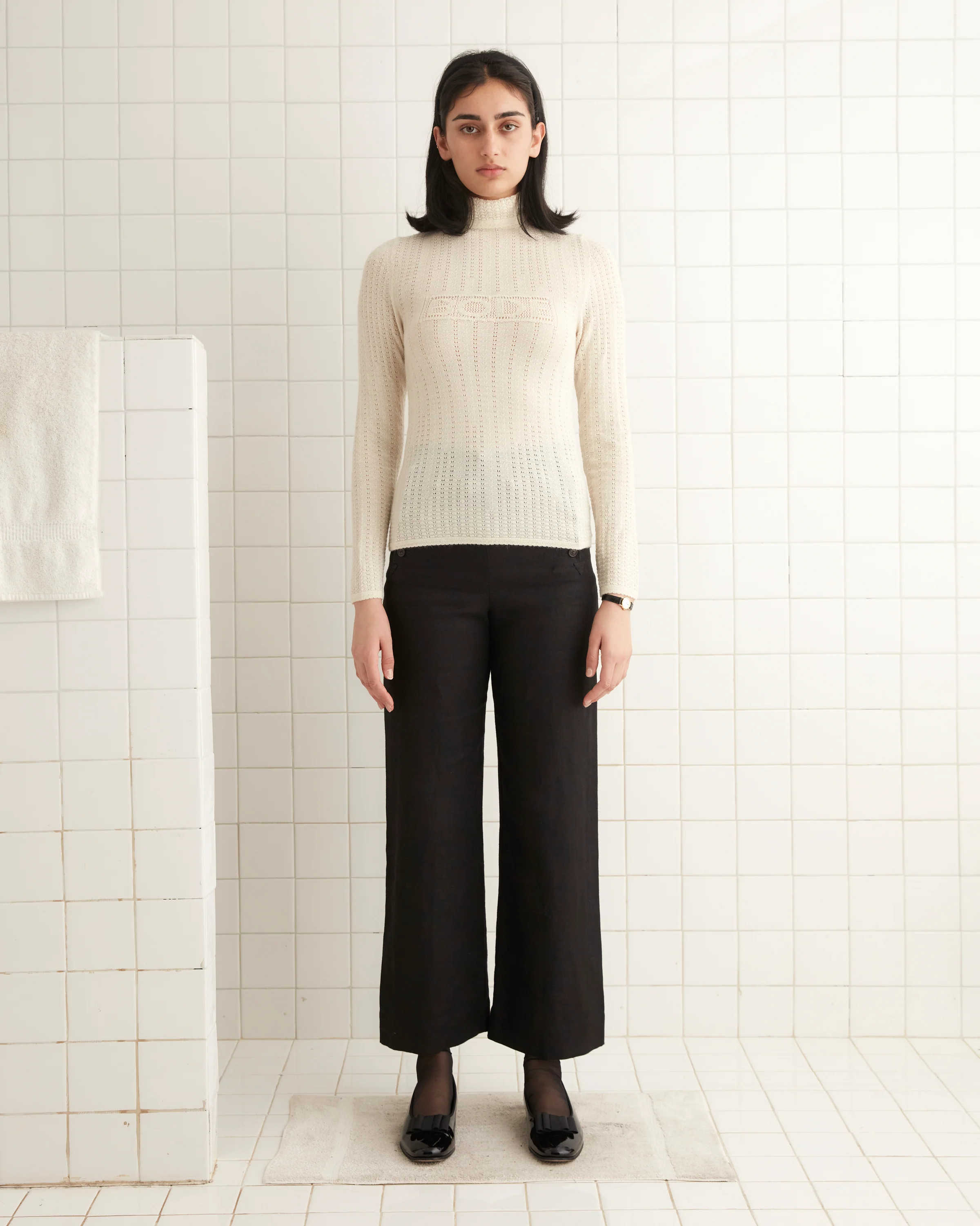 Louise Pullover - Cream - Image 2