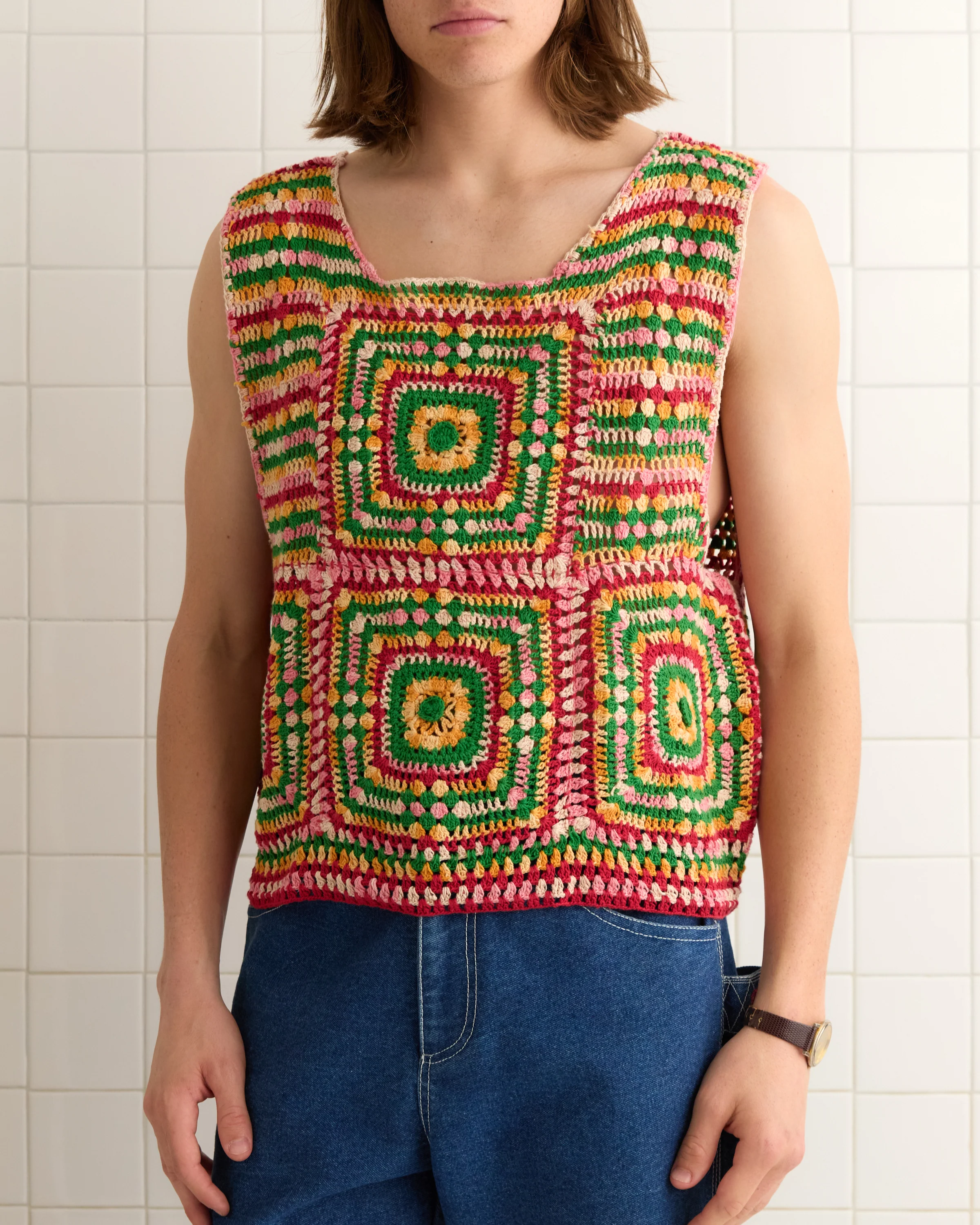 Manchester Crochet Tank