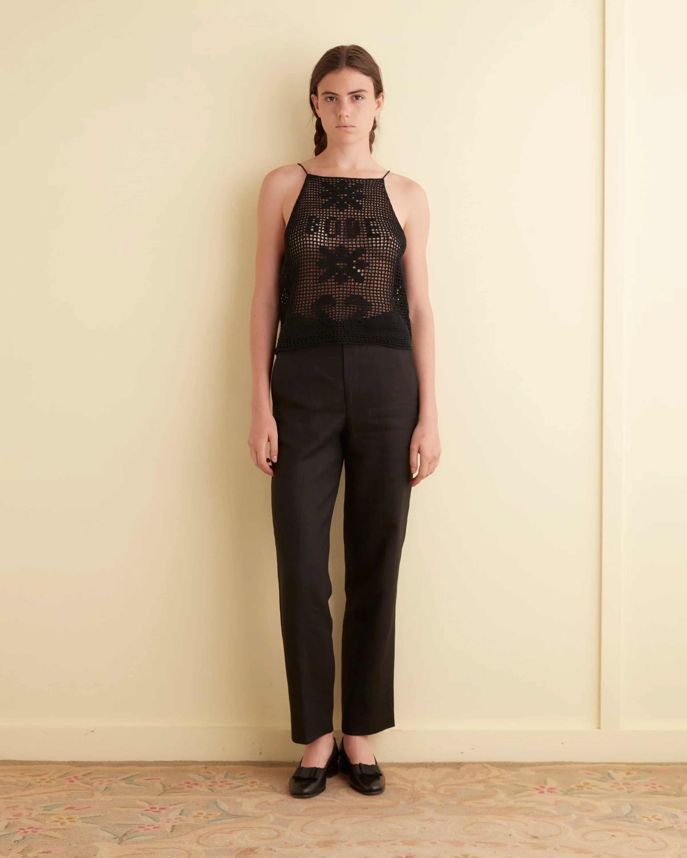 Mansfield Tank - Black - Image 2