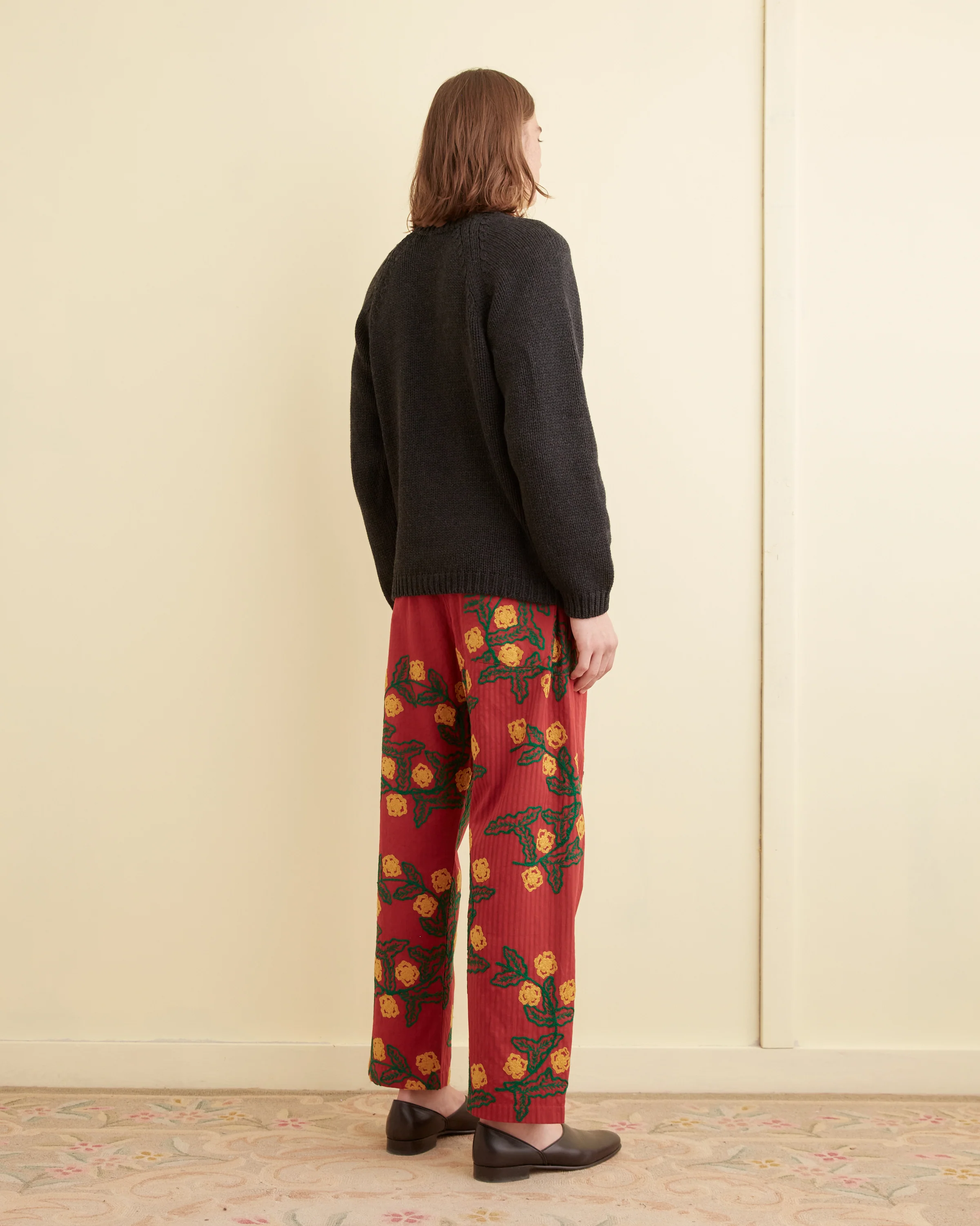 Marigold Wreath Pajama Pants - Image 3