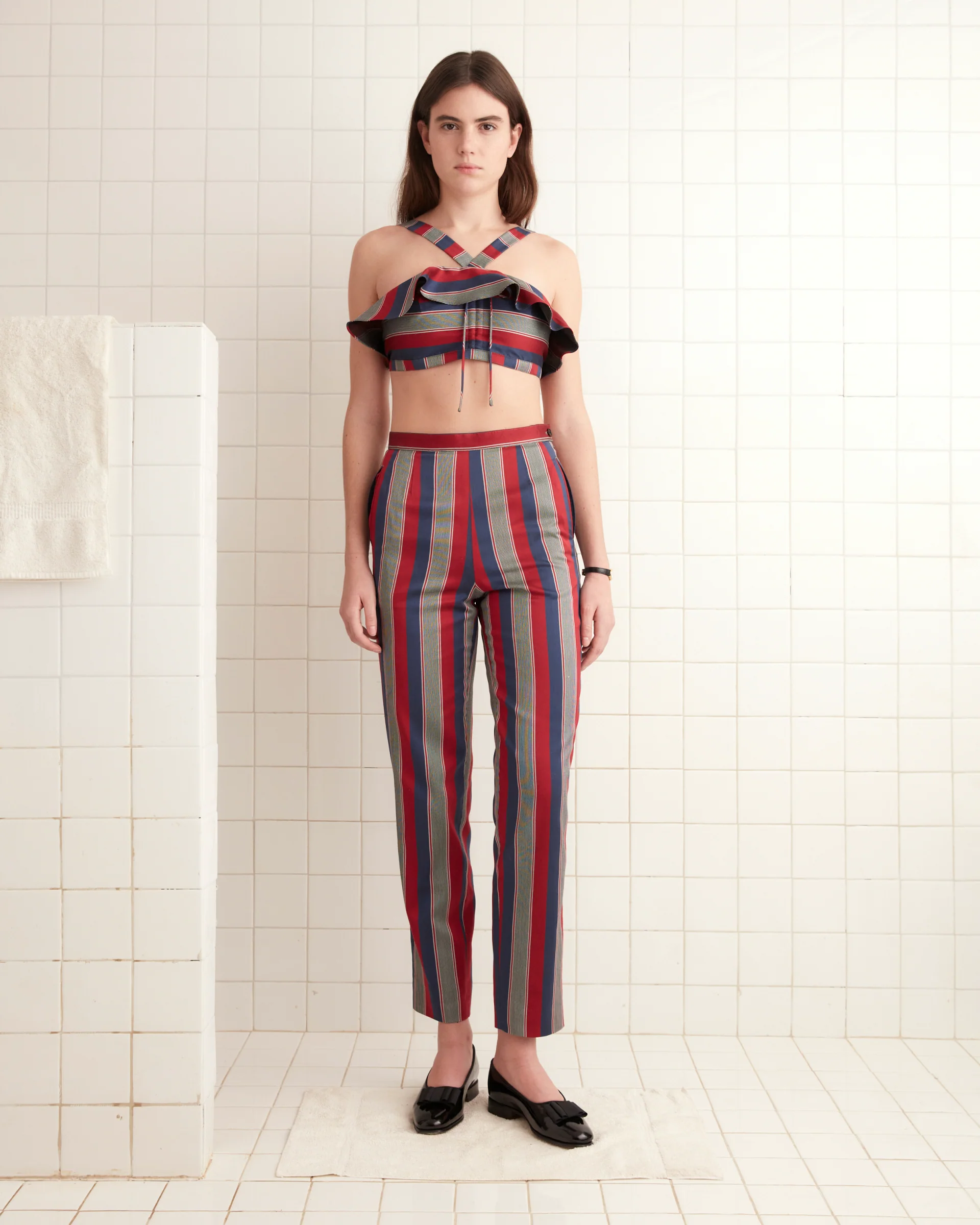 Marina Stripe Bra - Image 2