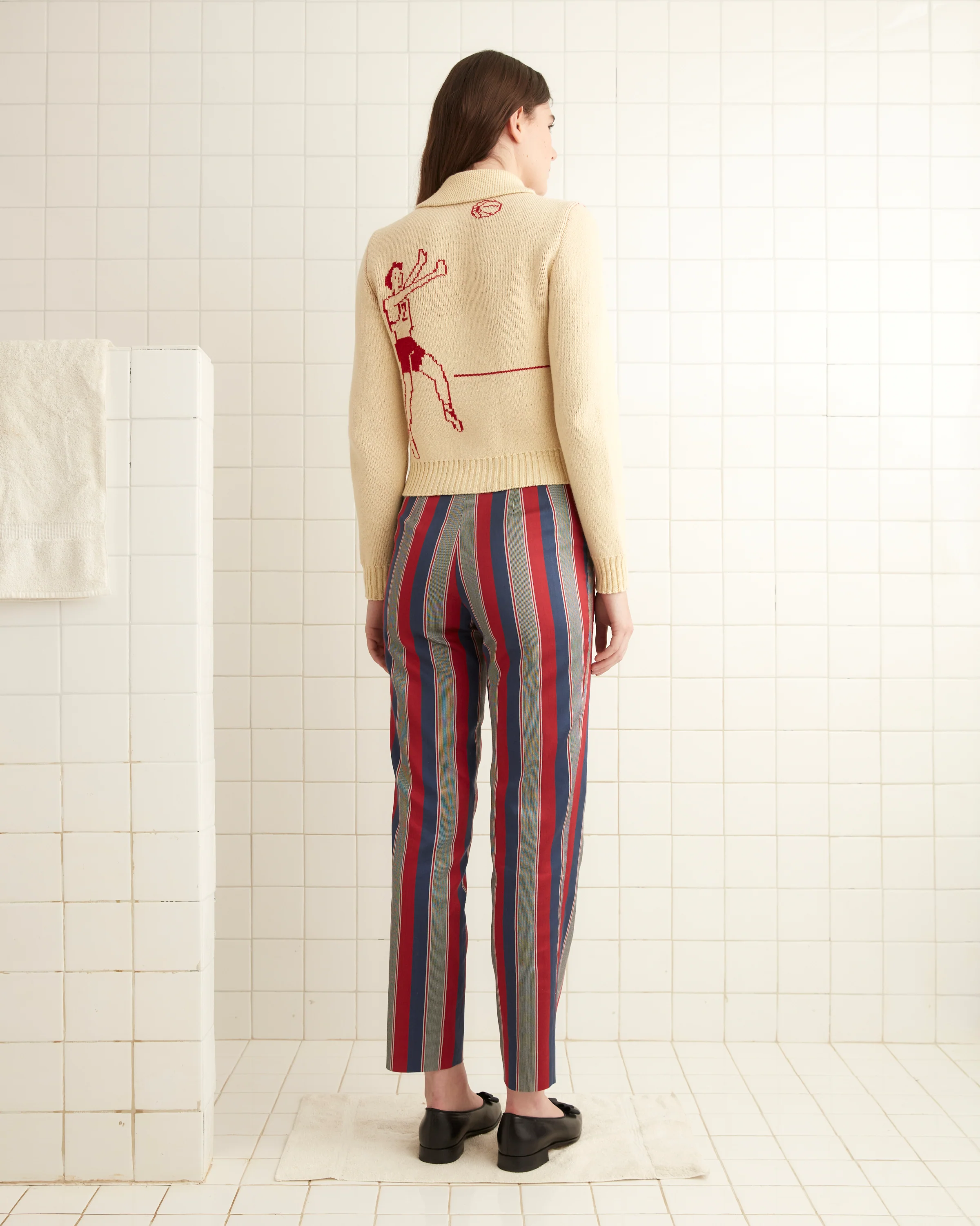 Marina Stripe Hall Trousers - Image 3