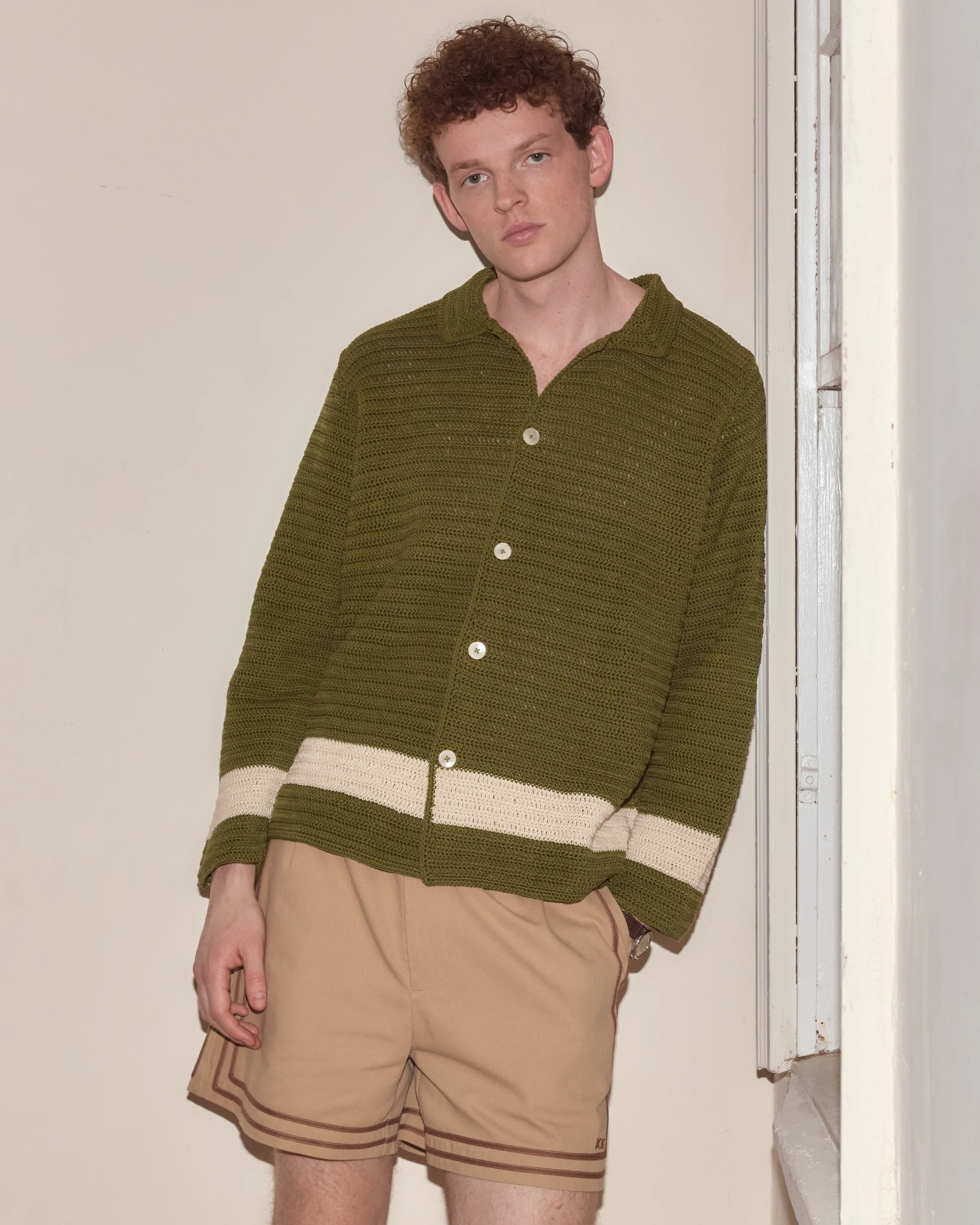 Marsh Crochet Long Sleeve Shirt - Image 2