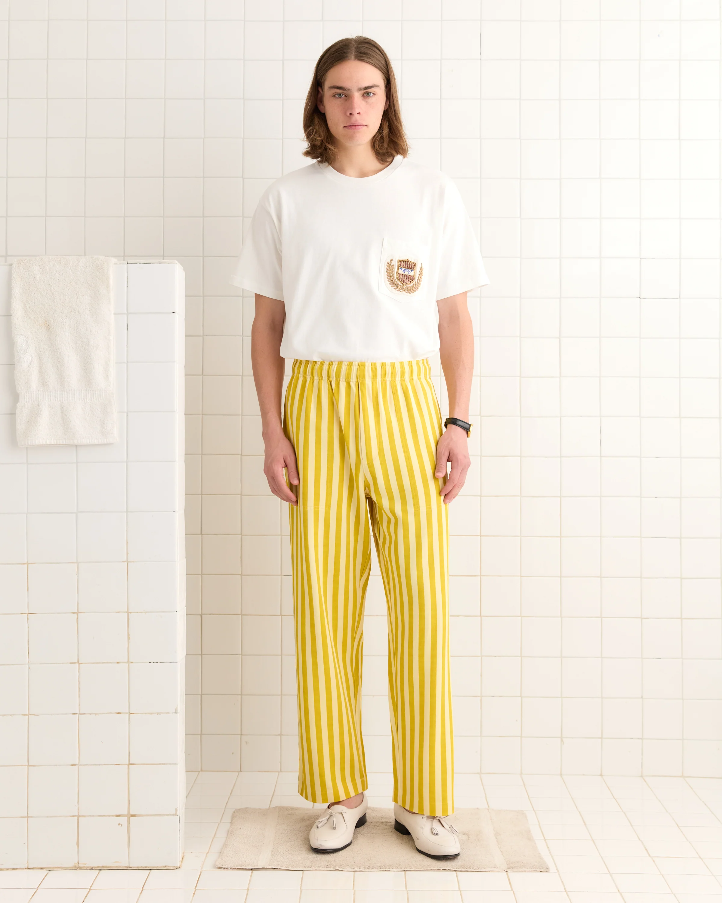 Medalist Sweatpants - Yellow - Image 2