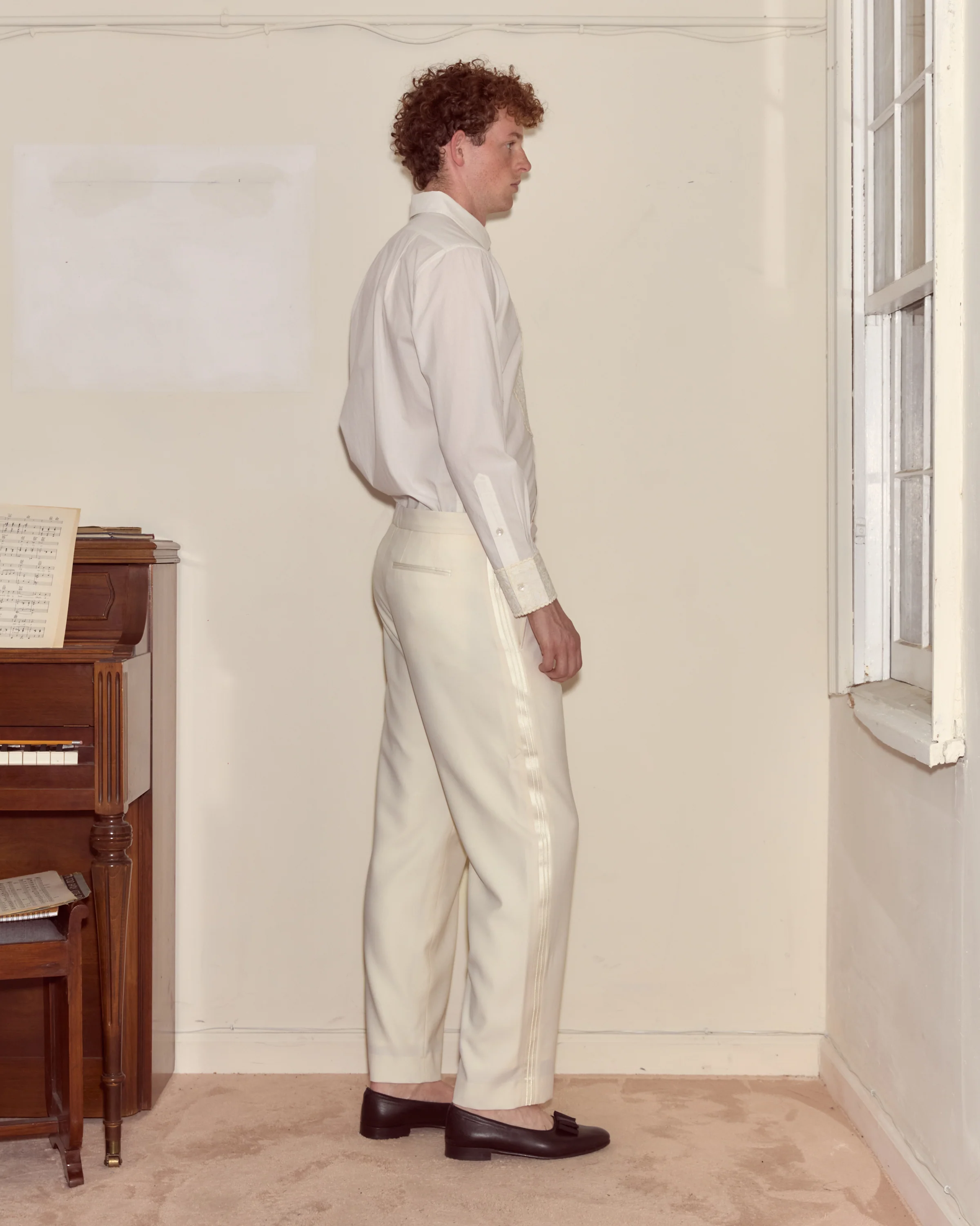 Meringue Smoking Trousers - Image 3