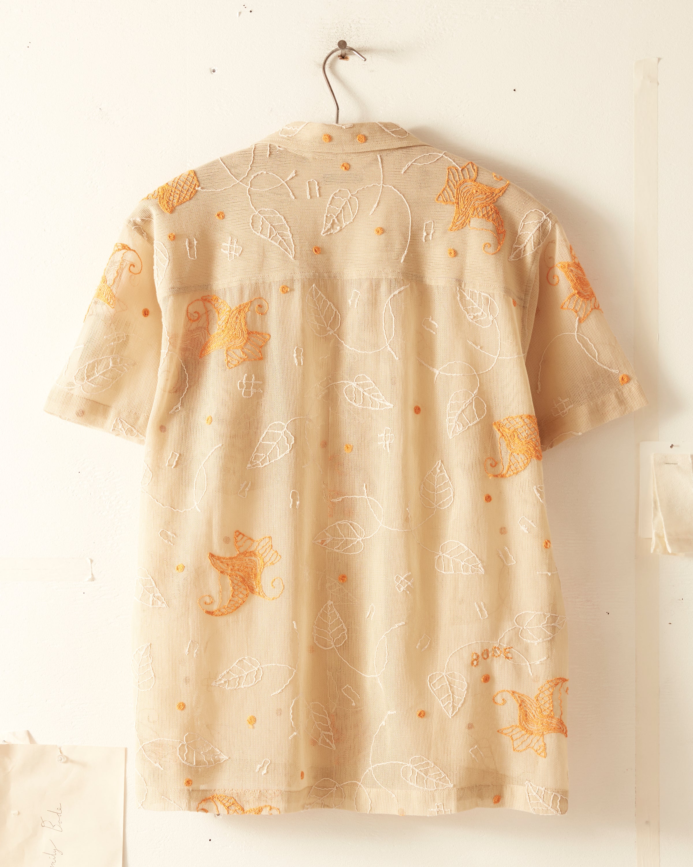 Mesh Lilium Short Sleeve Shirt - Image 3