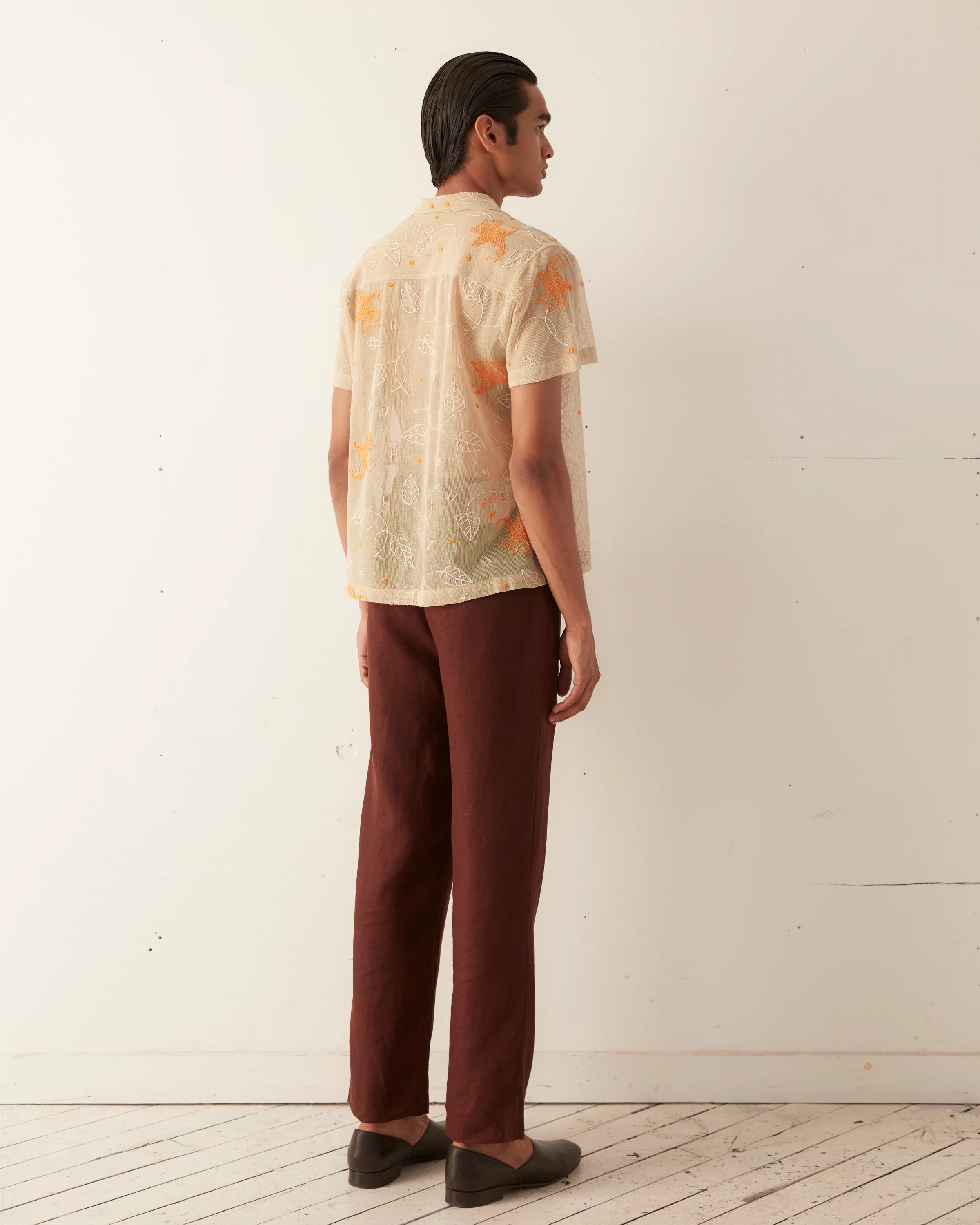 Mesh Lilium Short Sleeve Shirt - Image 5