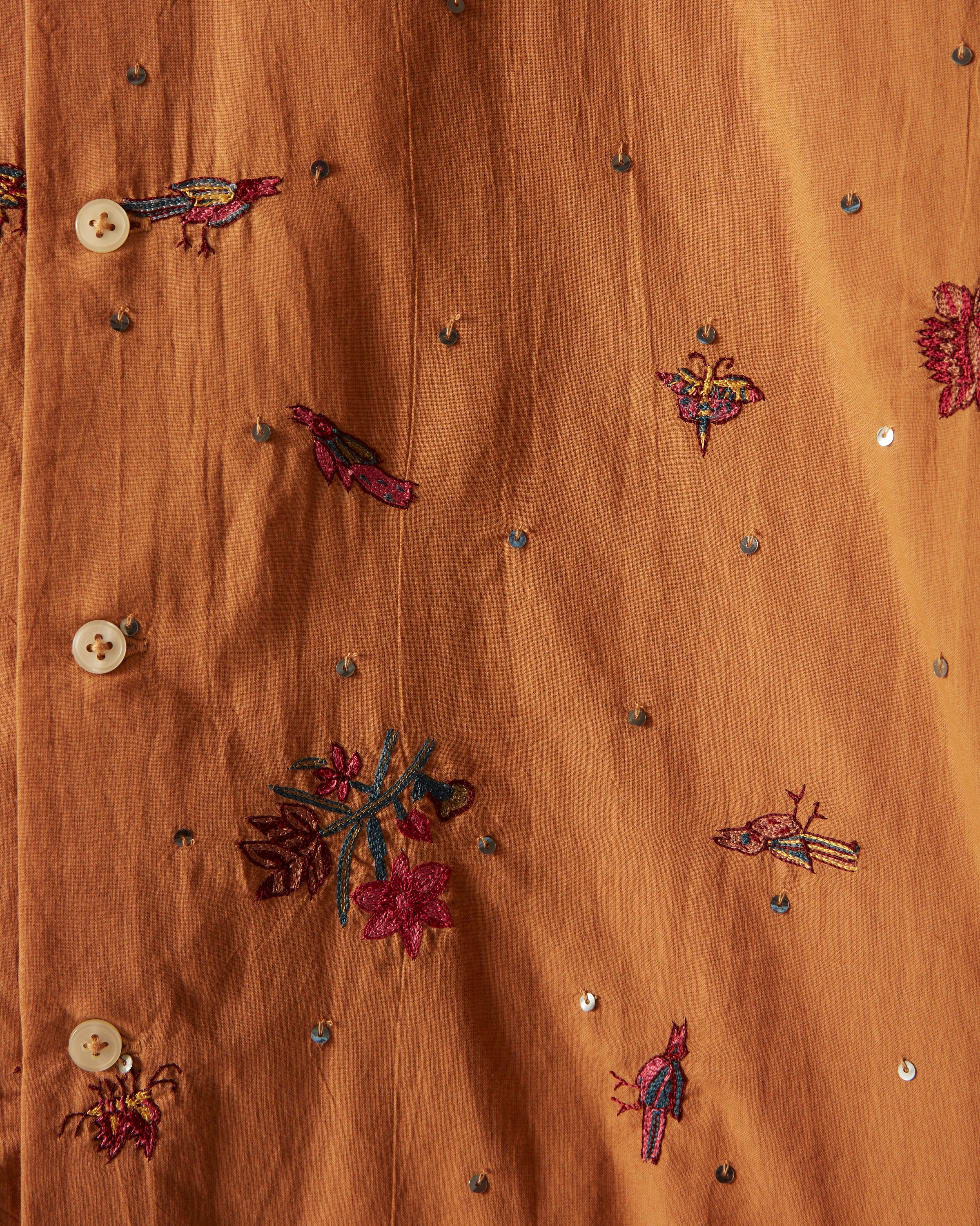 Micro Bird Long Sleeve Shirt