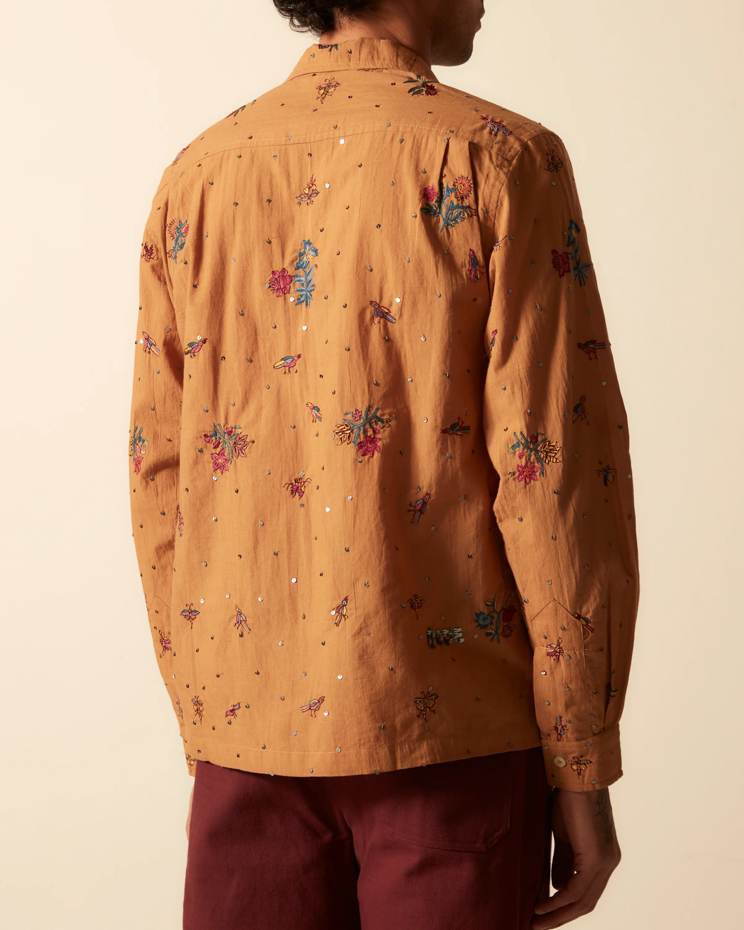 Micro Bird Long Sleeve Shirt - Image 4