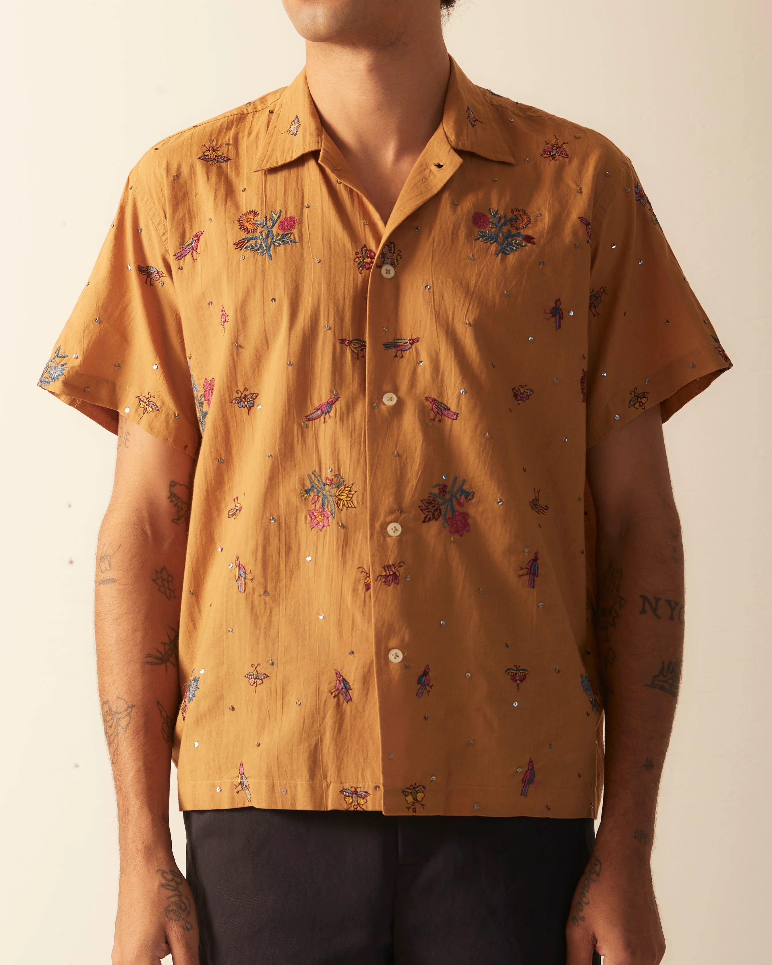 Micro Bird Short Sleeve Shirt - Image 2