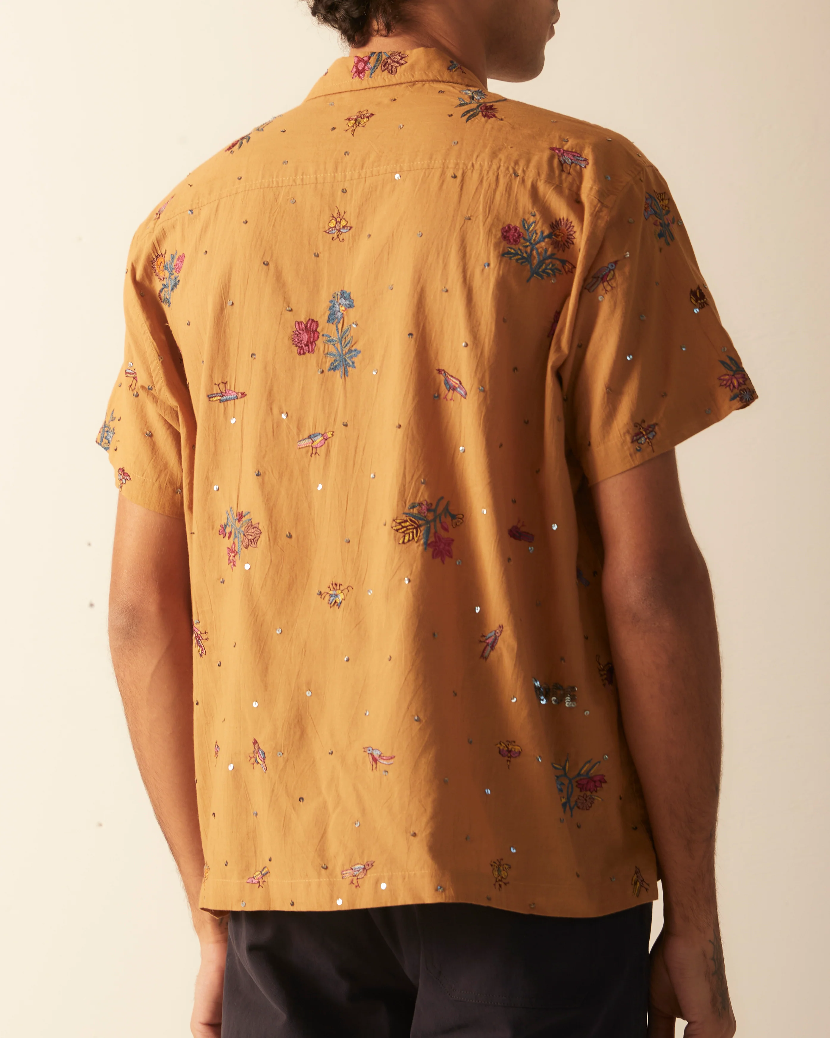 Micro Bird Short Sleeve Shirt - Image 4