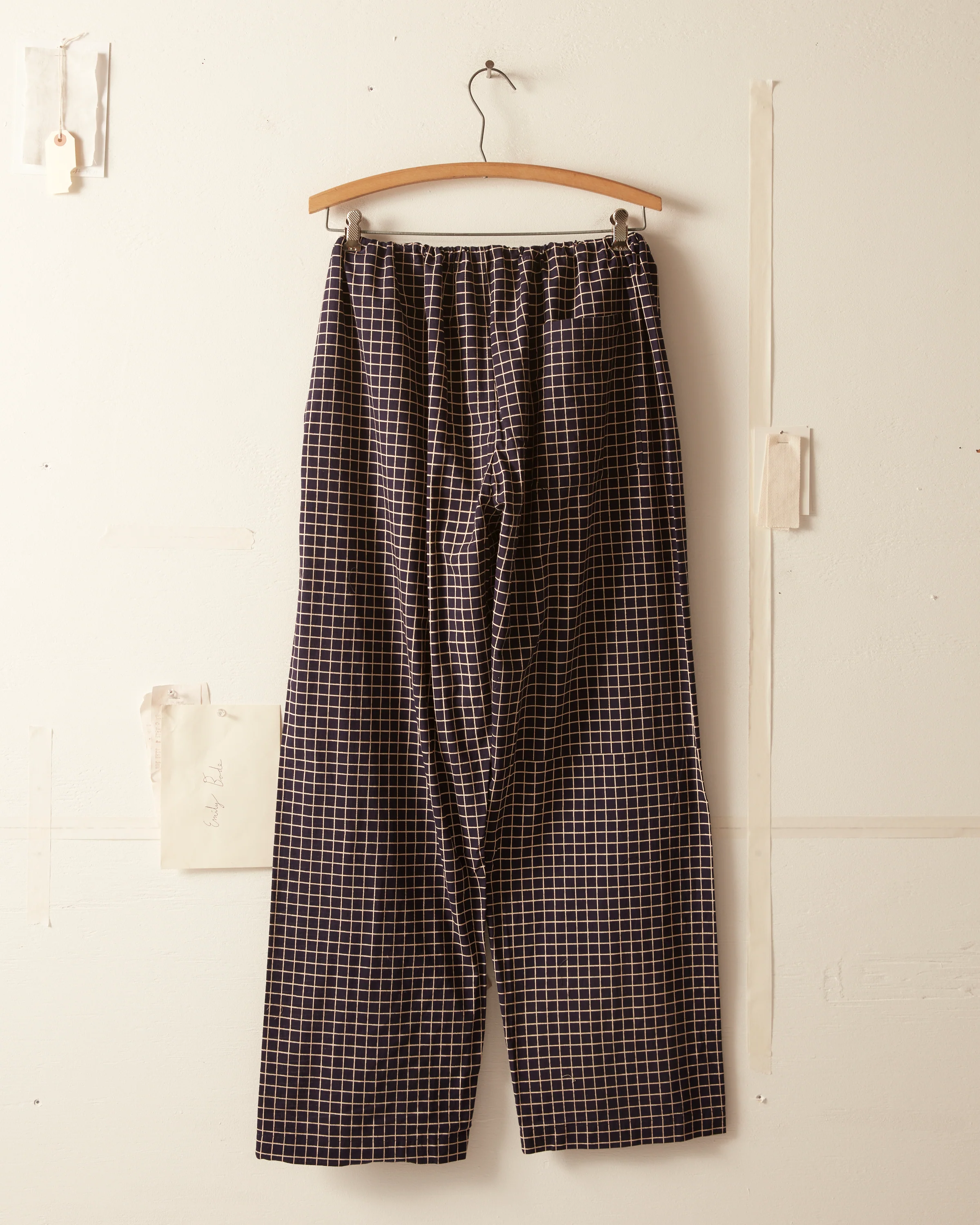 Midnight Grid Pajama Pant - Image 6