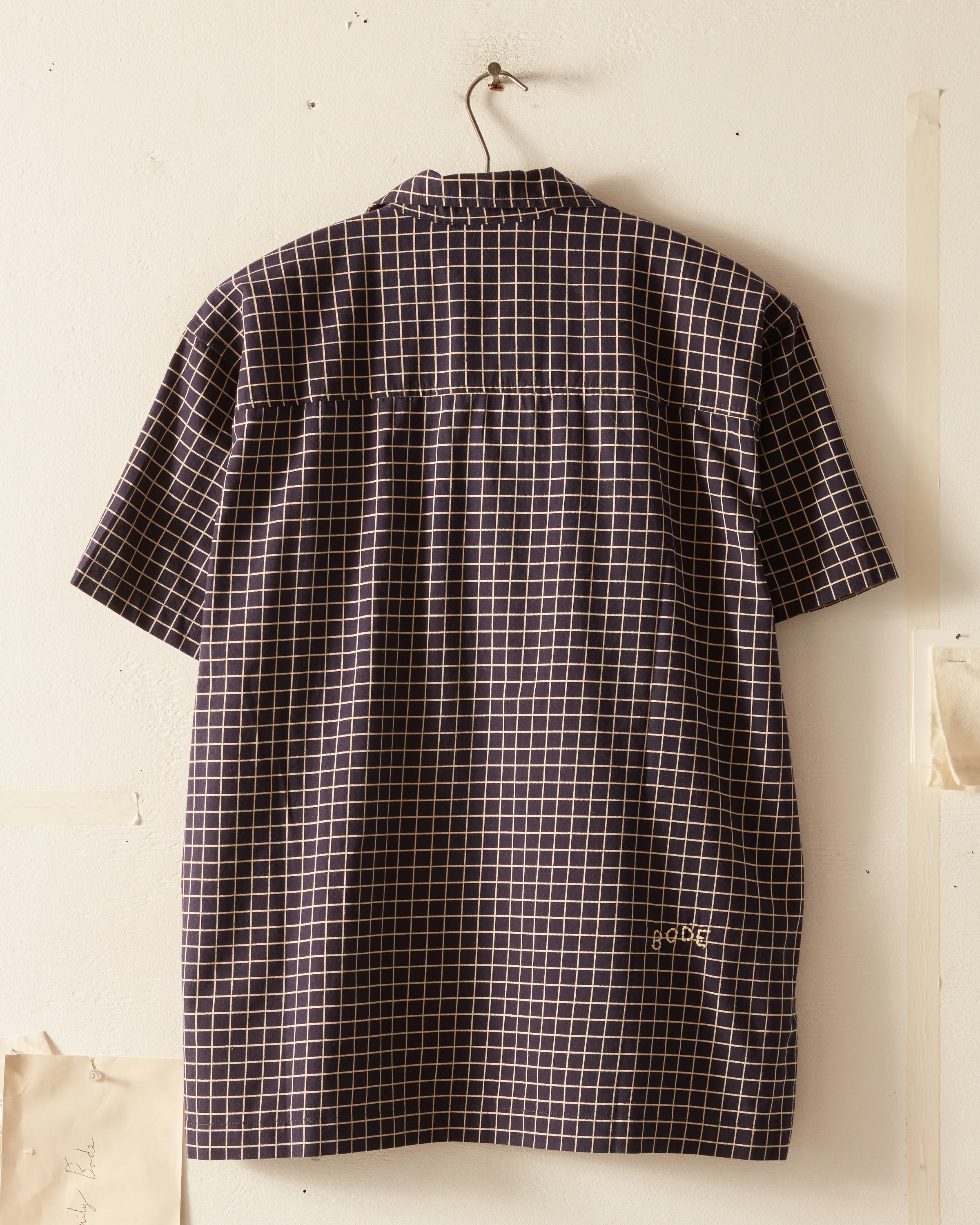 Midnight Grid Short Sleeve Shirt - Image 3