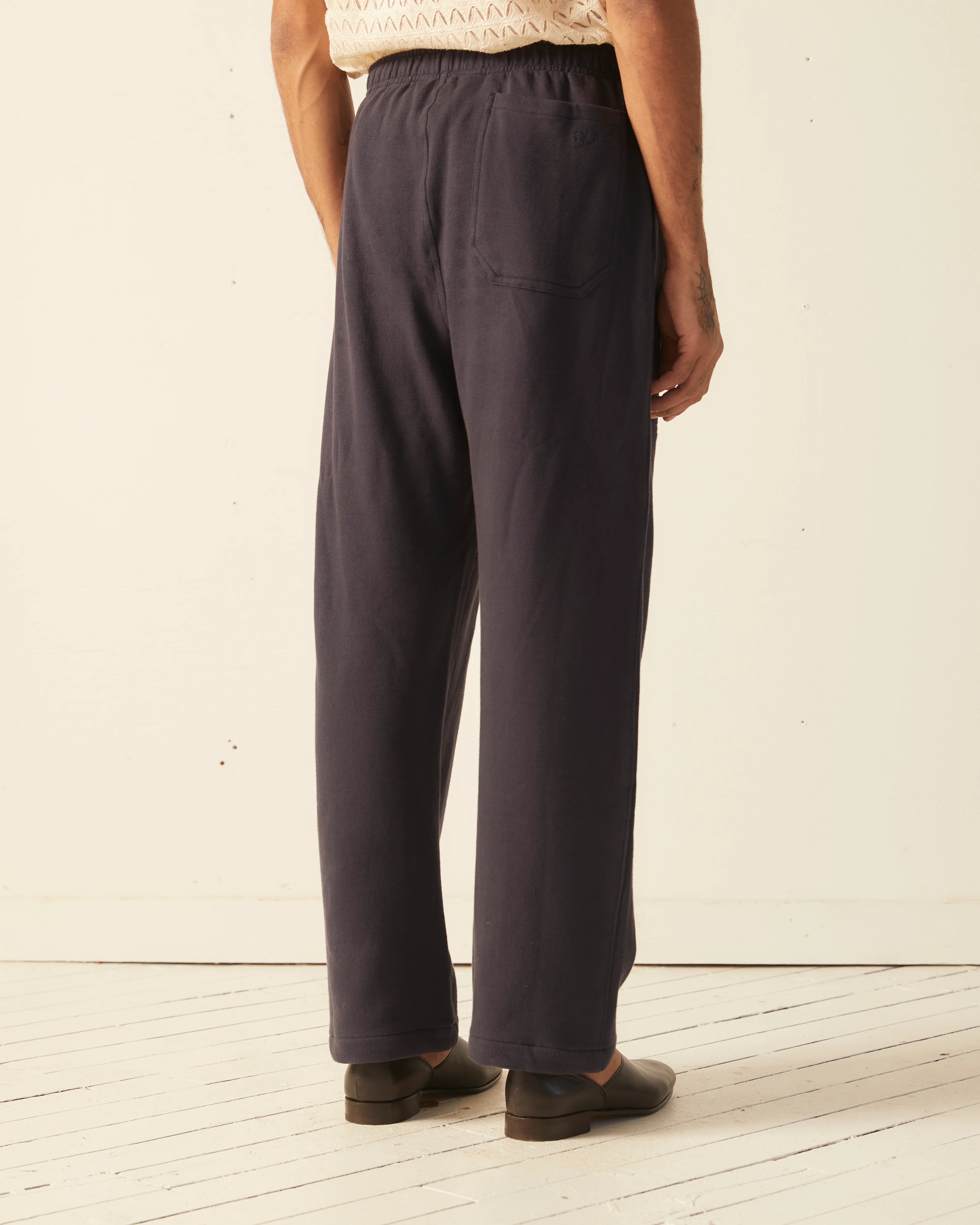 Solid Track Pant - Midnight - Image 4