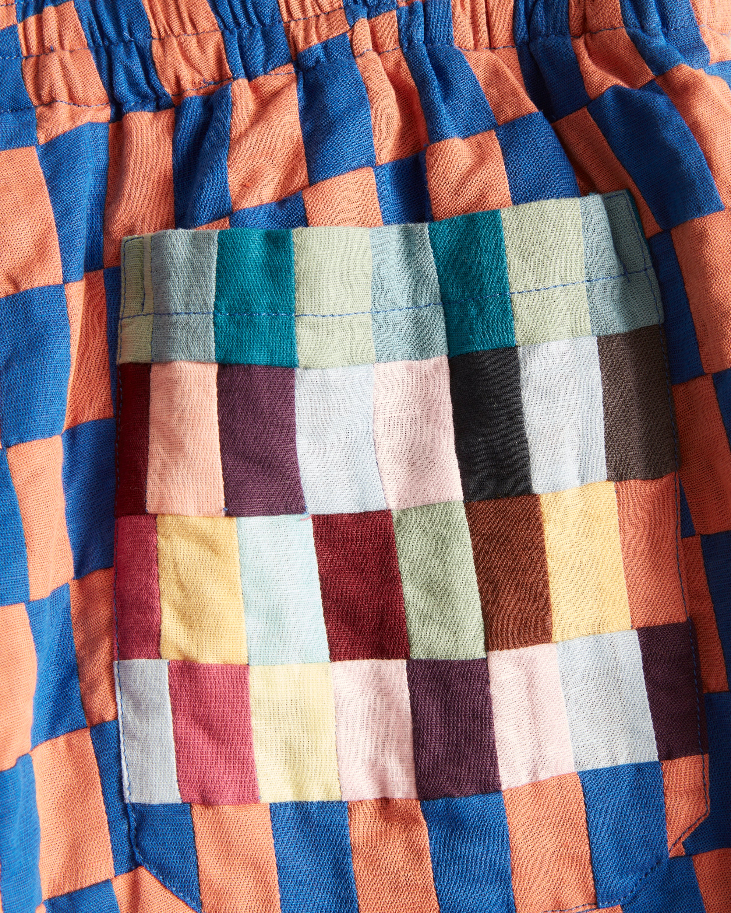 Mini Patchwork Shorts - Image 3