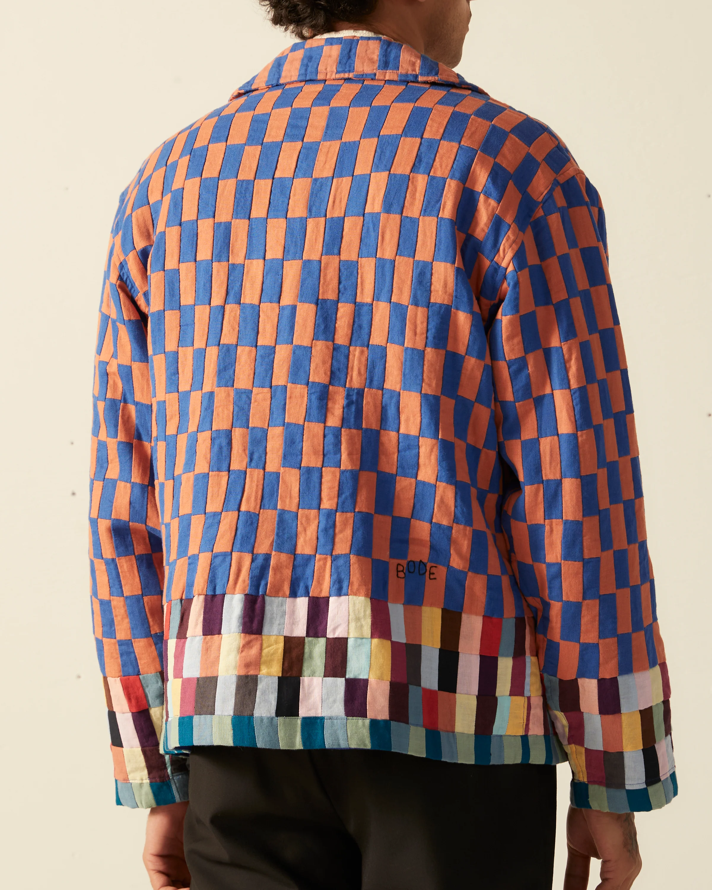 Mini Patchwork Workwear Jacket - Image 4