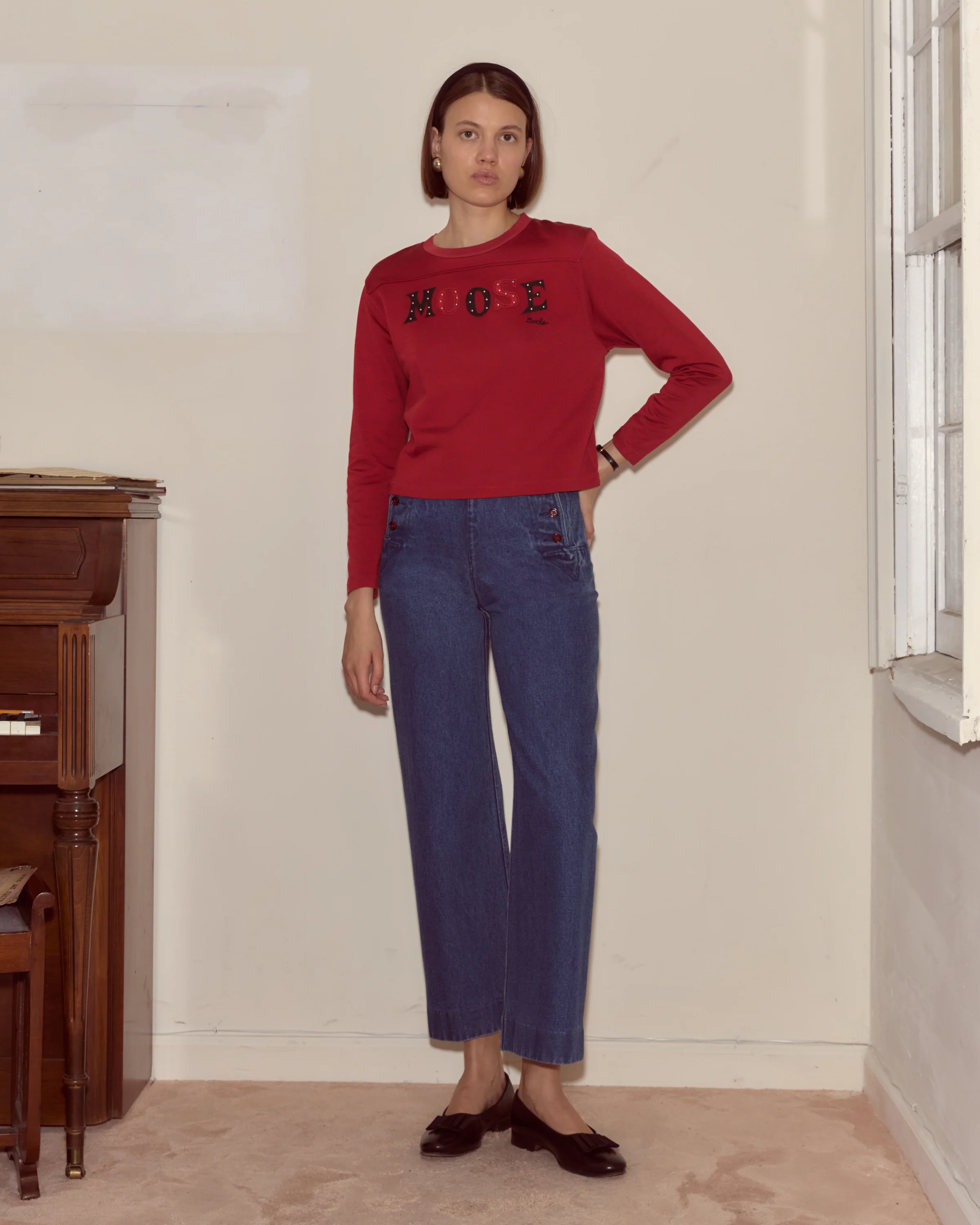 Moose Long Sleeve Tee - Image 2