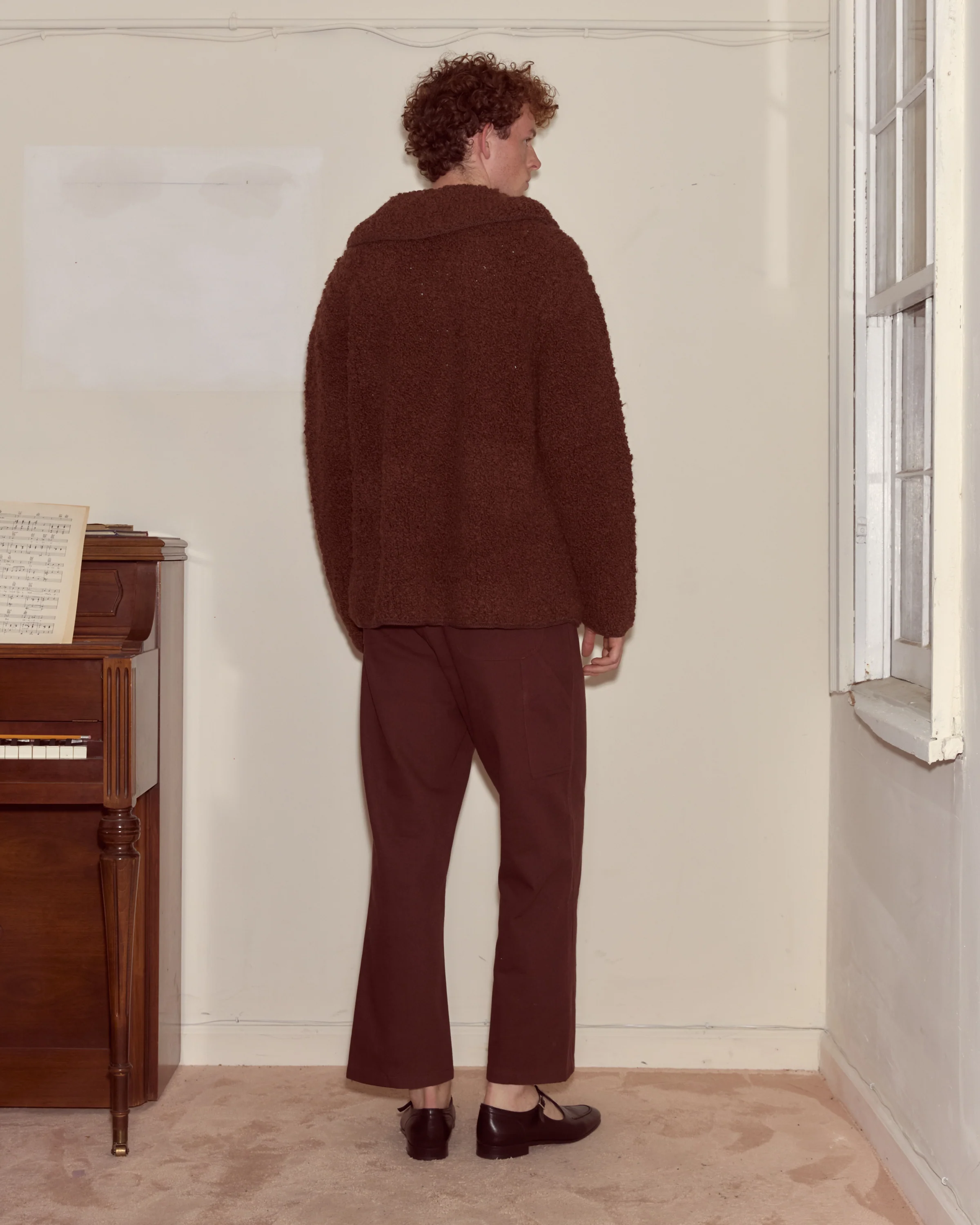 Moppet Cardigan - Brown - Image 3