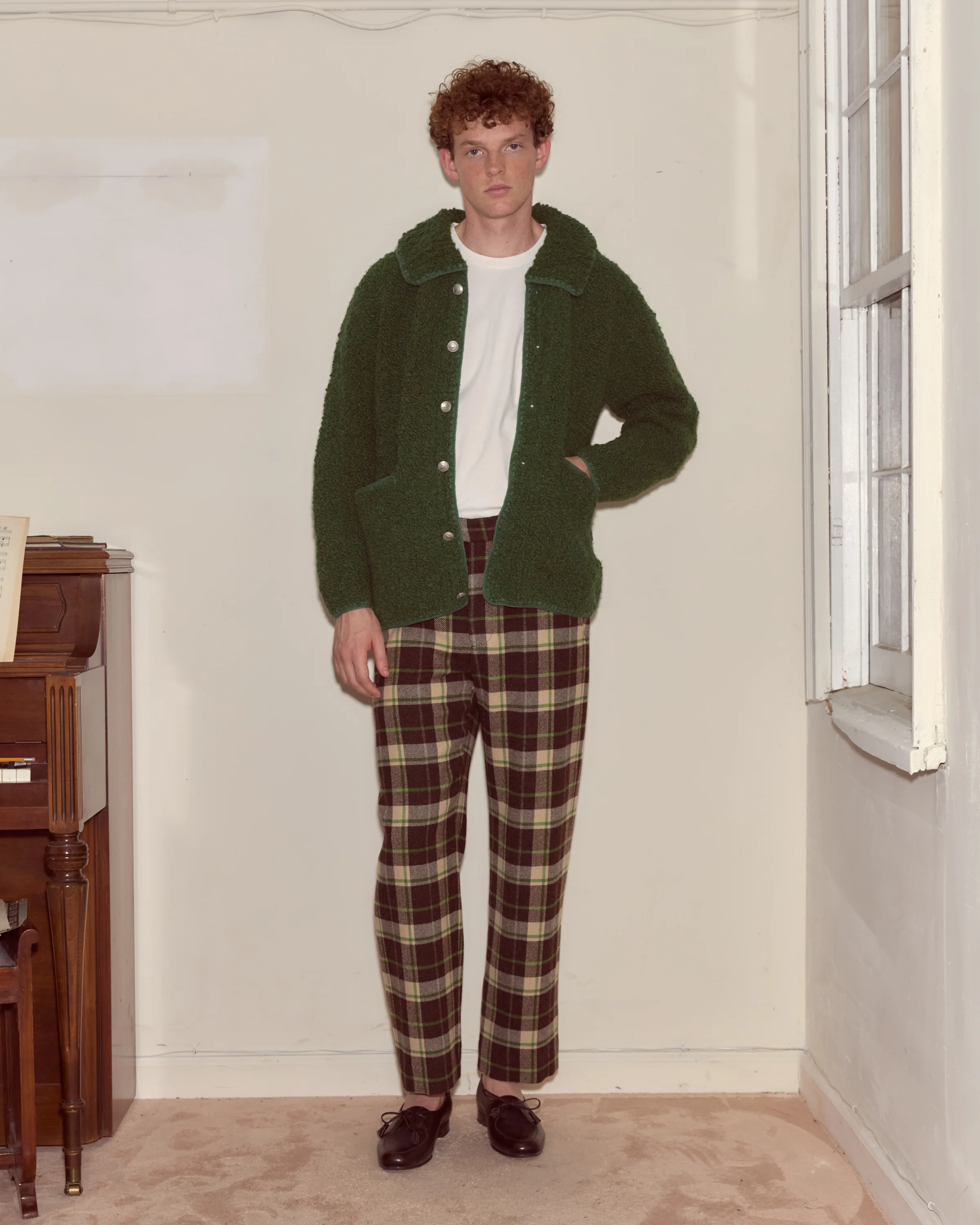 Moppet Cardigan - Green
