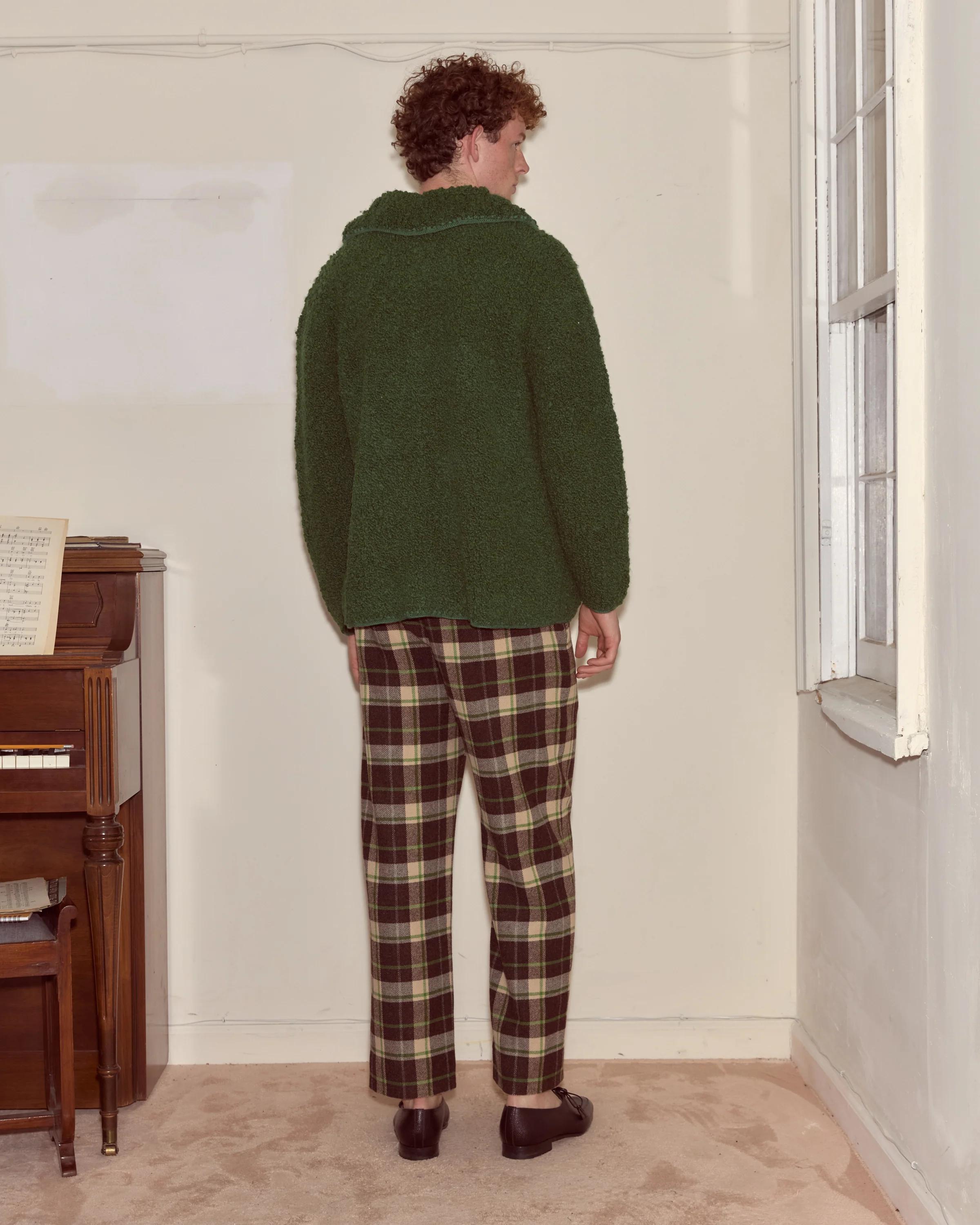 Moppet Cardigan - Green - Image 4