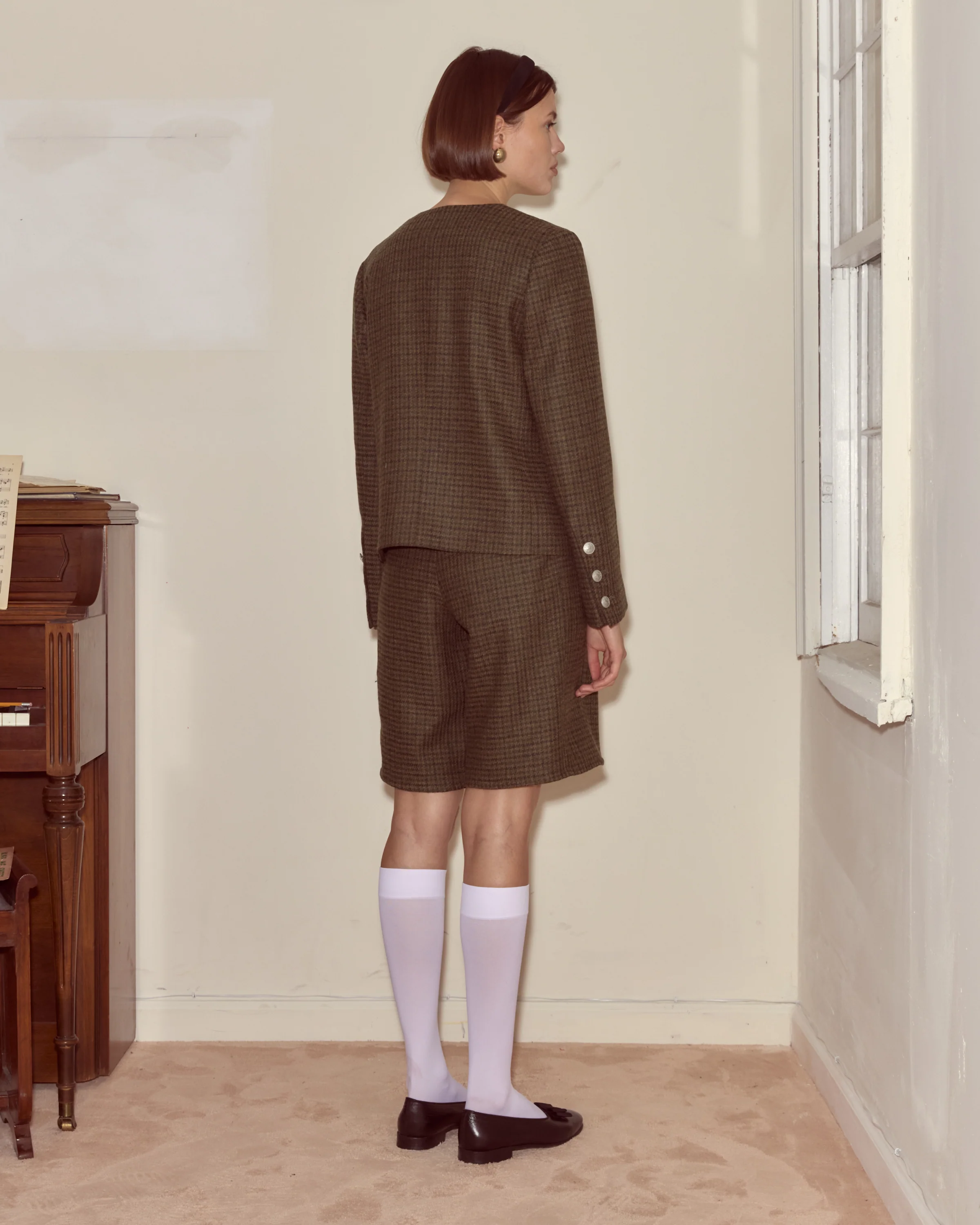 Morris Houndstooth Shorts - Image 3