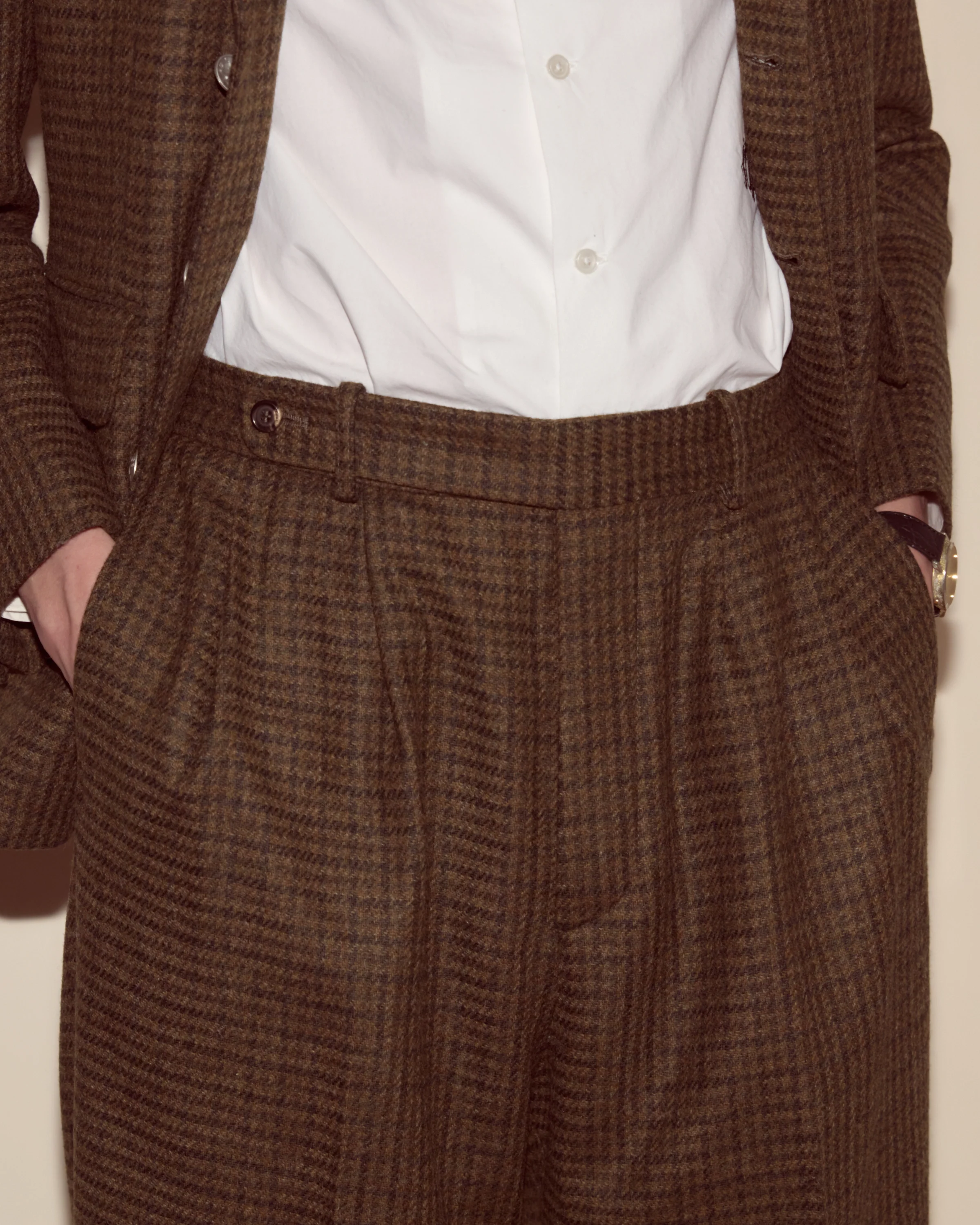Morris Houndstooth Trousers - Image 2