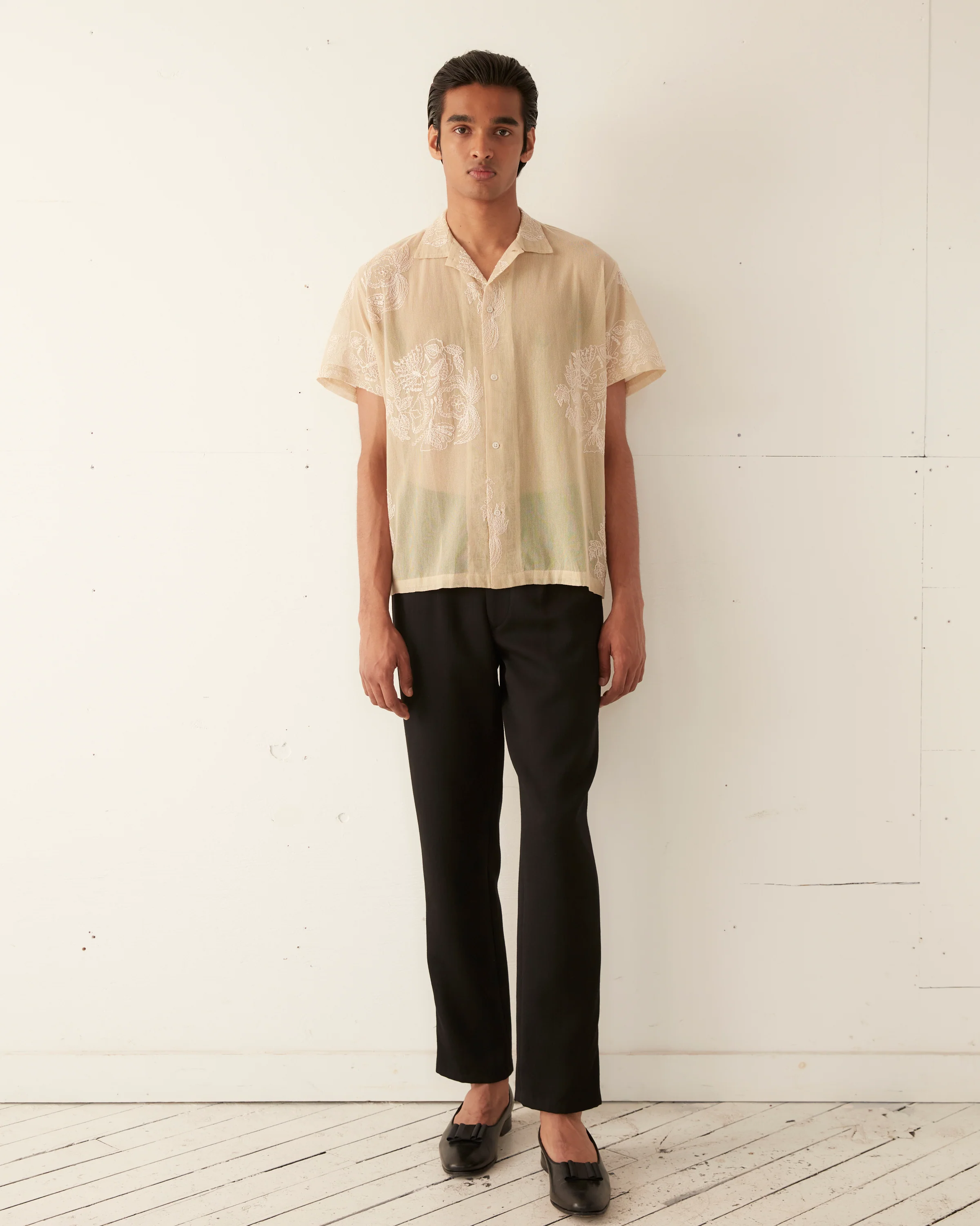 Moth Veil Short Sleeve Shirt - Image 2