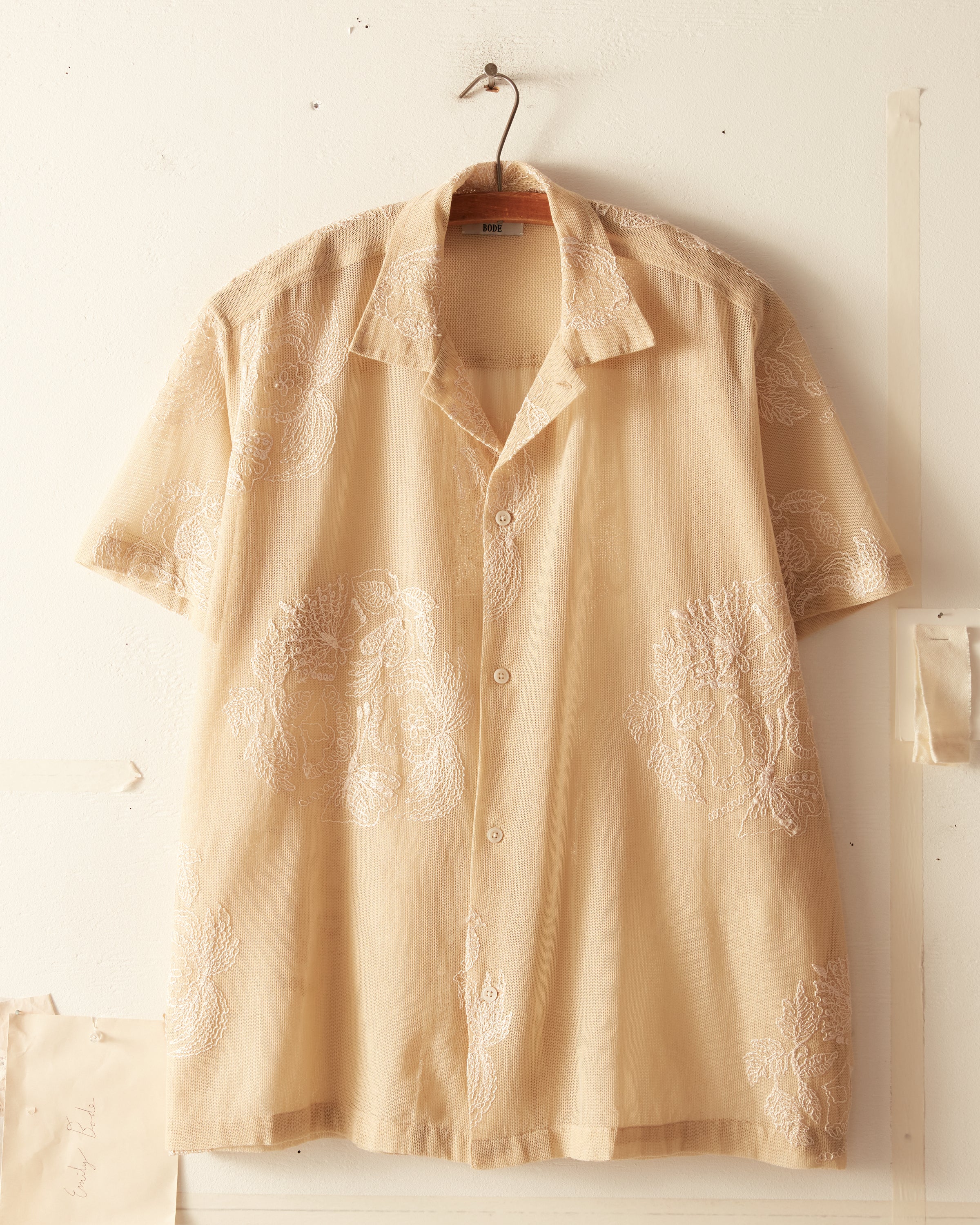 Moth Veil Short Sleeve Shirt - Image 3