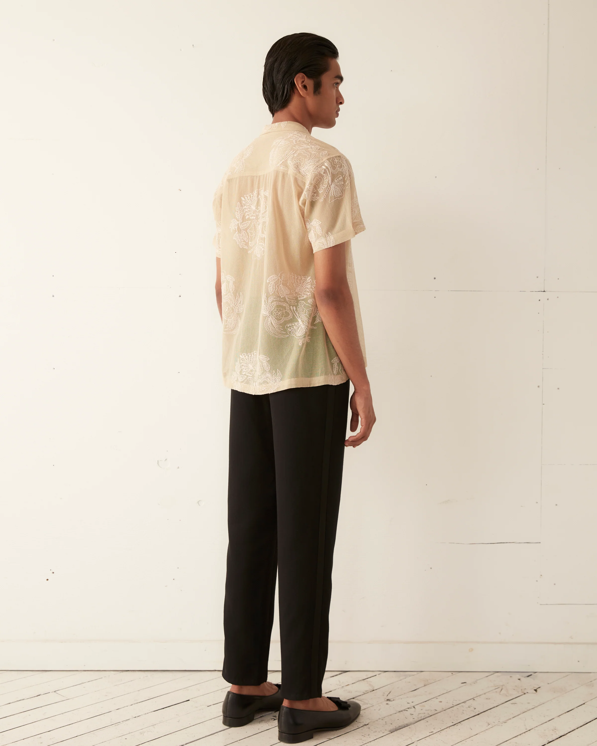 Moth Veil Short Sleeve Shirt - Image 4