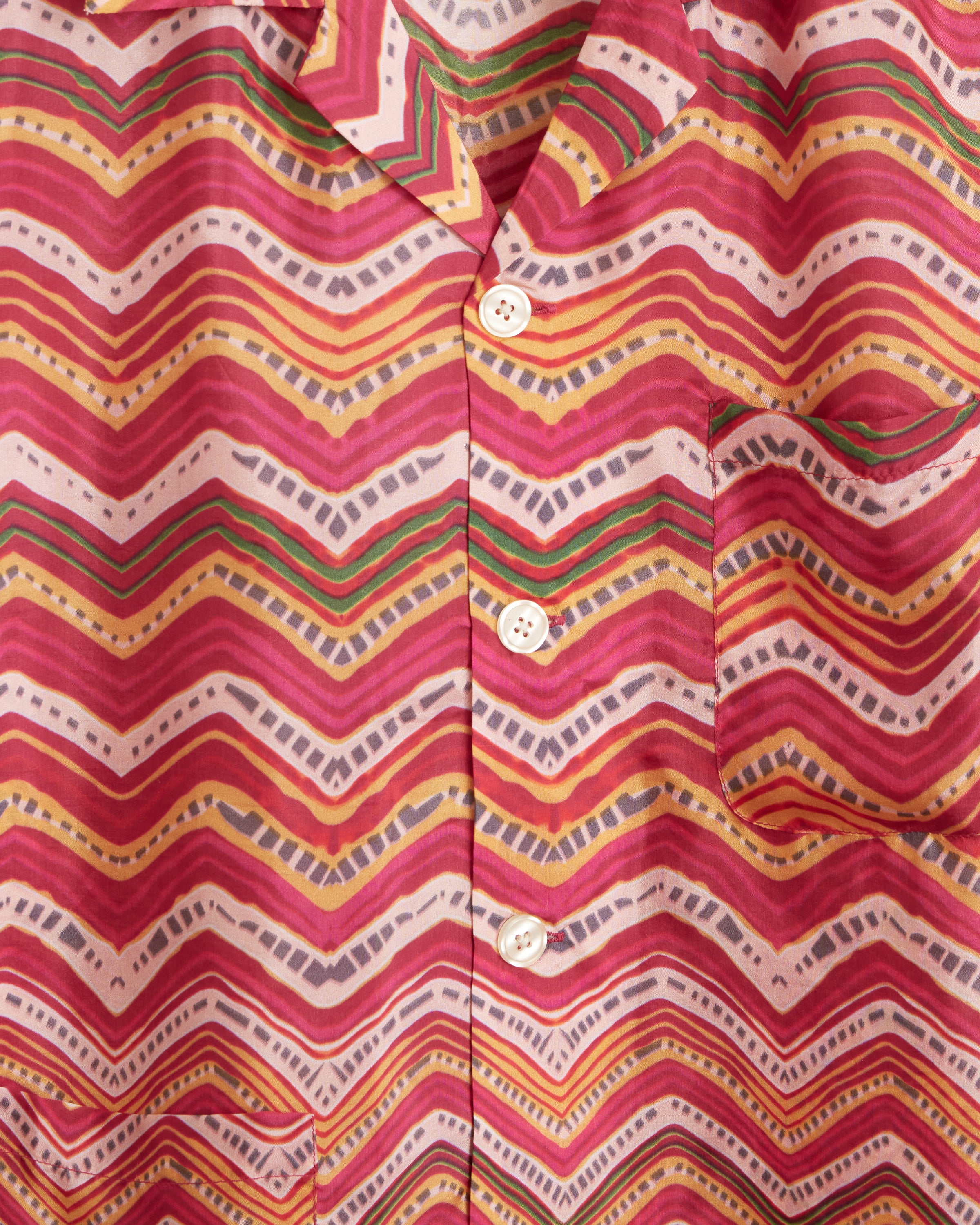 Mothra Zig-Zag Short Sleeve Shirt - Image 2