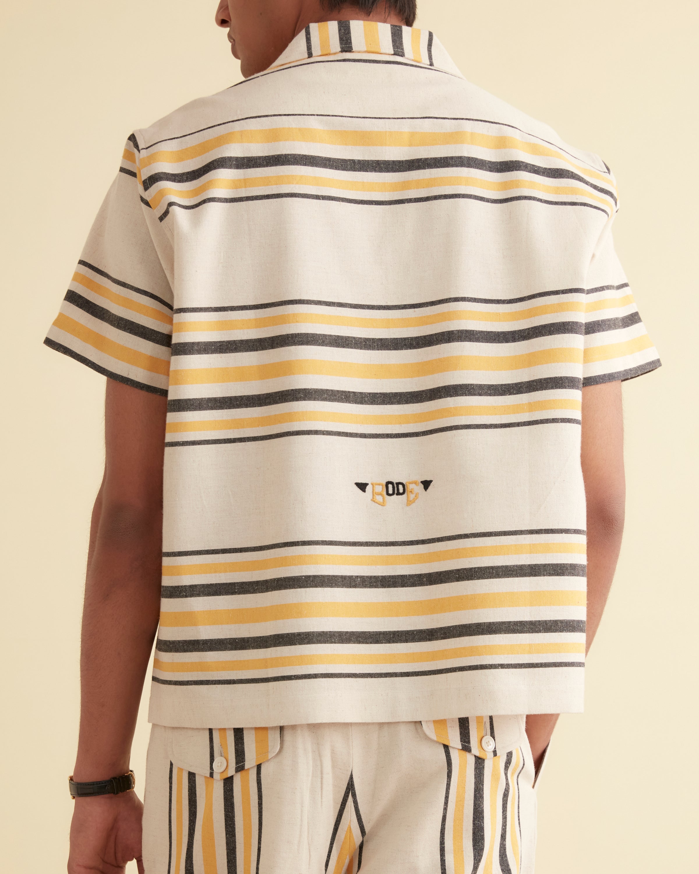 Namesake Stripe Short Sleeve Shirt - Image 3