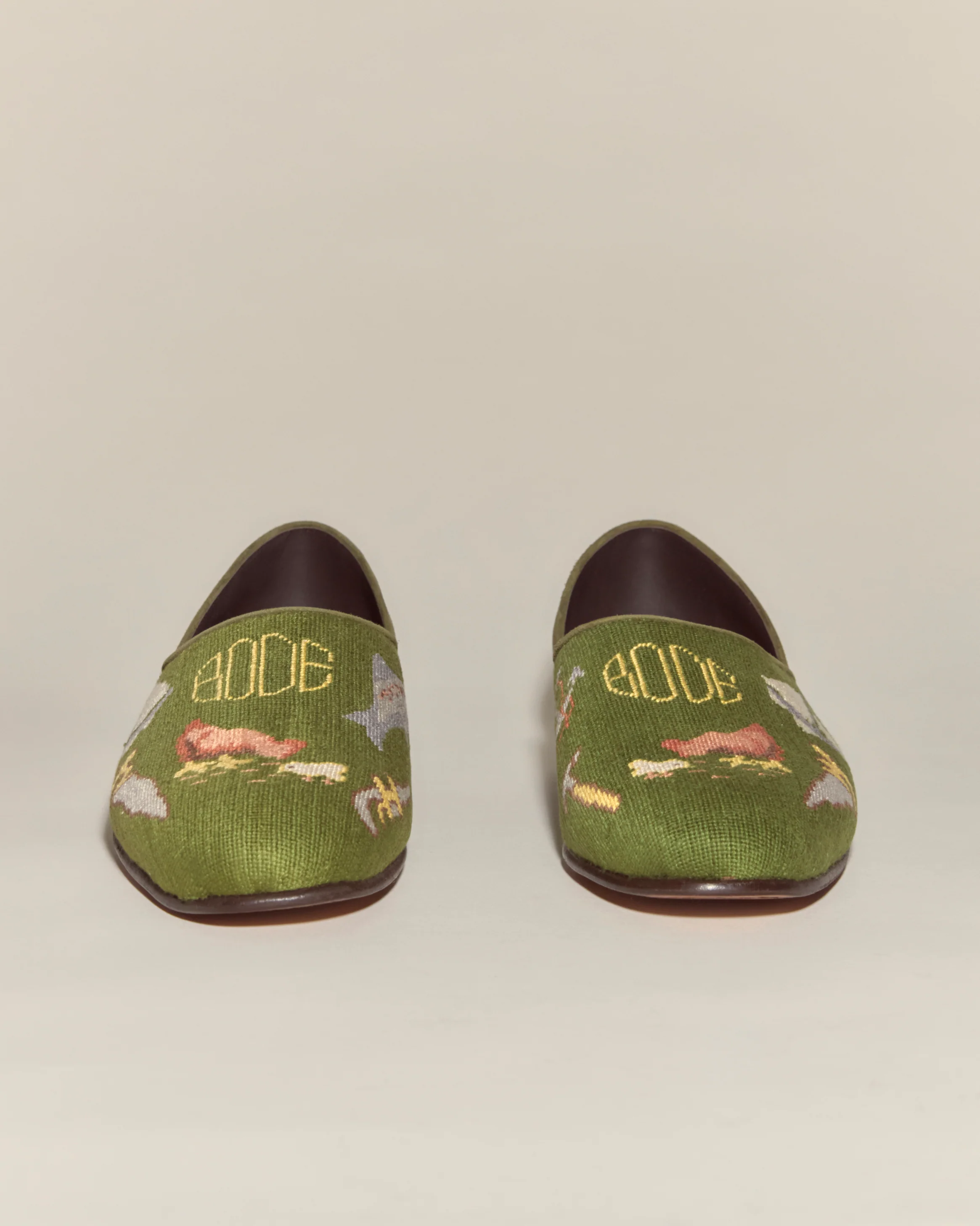 Needlepoint House Shoes - Image 3