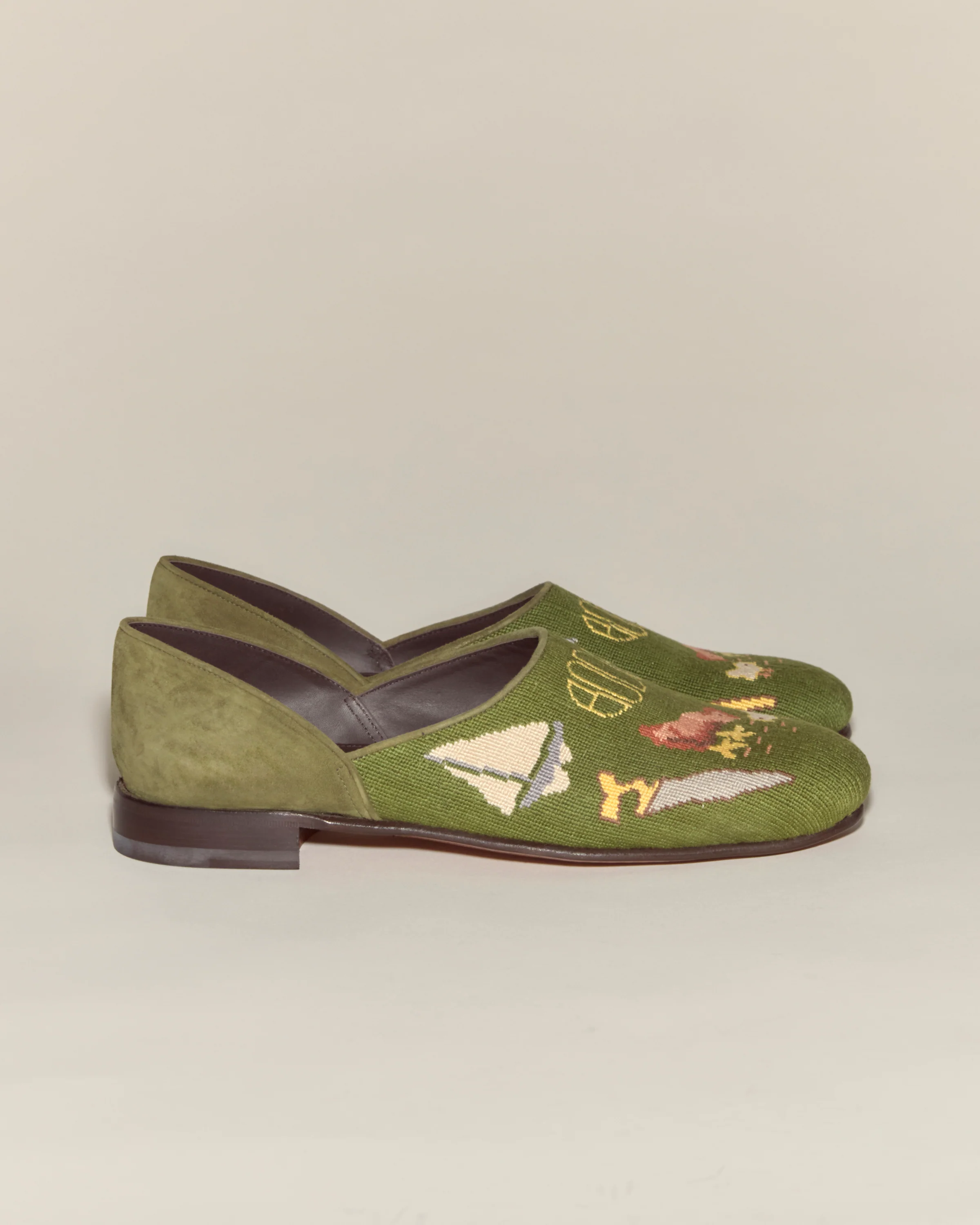Needlepoint House Shoes - Image 4